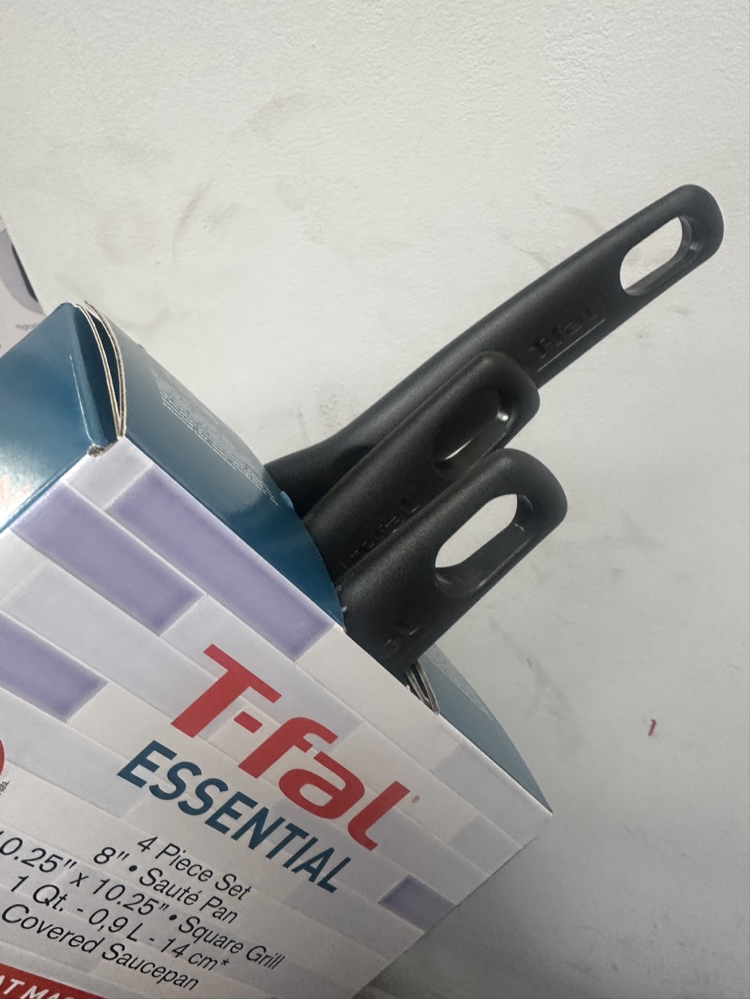 T-fal Essential 4-Piece Cookware Set
