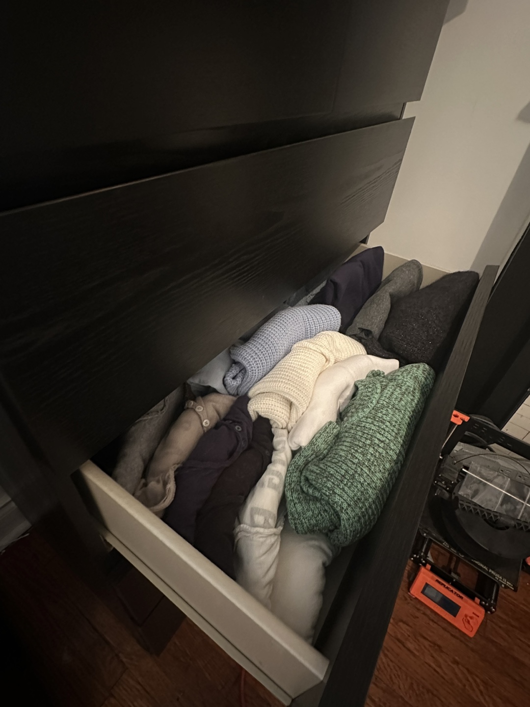 IKEA MALM 6-Drawer Chest - Black-Brown - photo 2