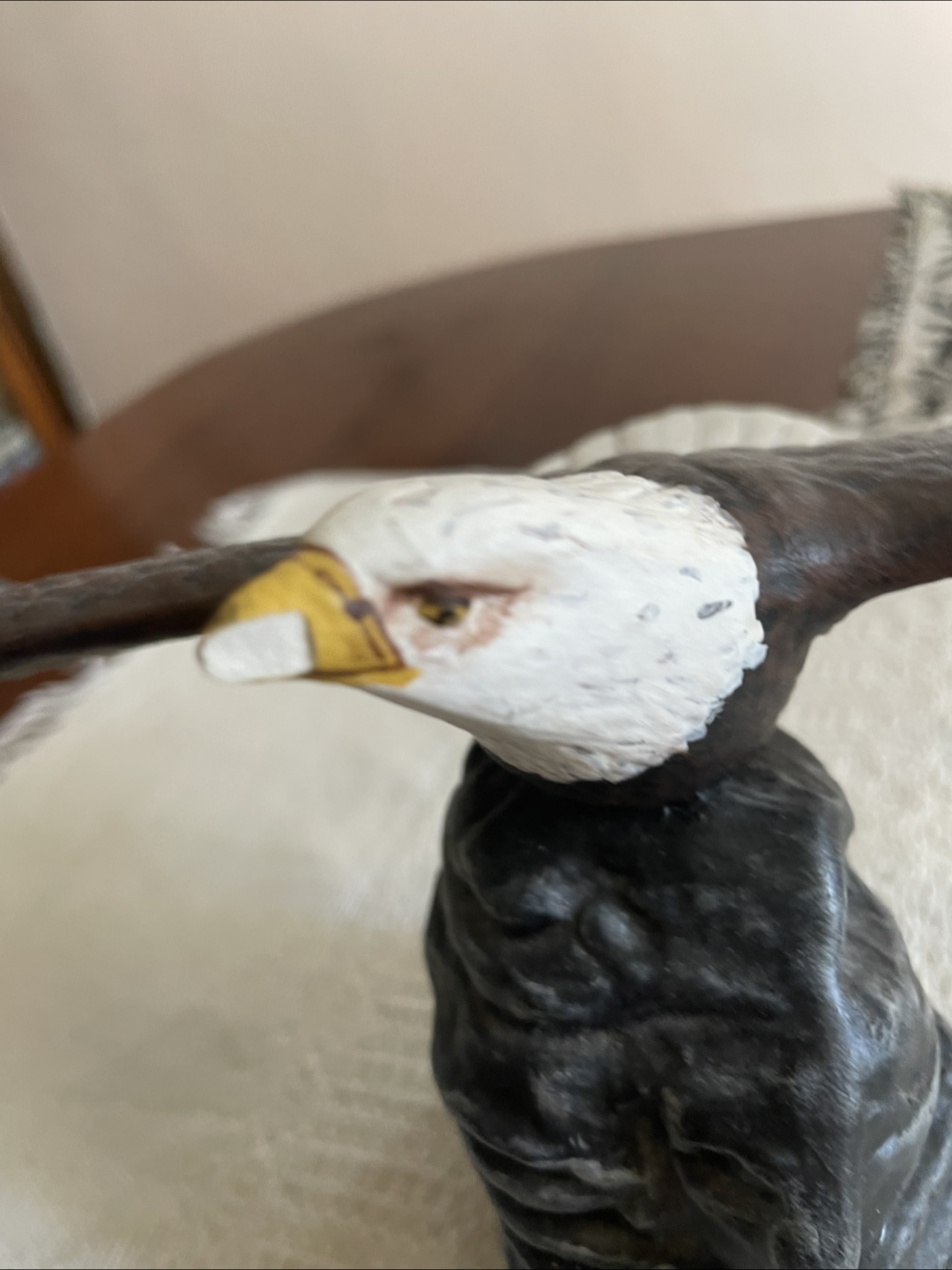 Hand-painted Bald Eagle Figurine - photo 2