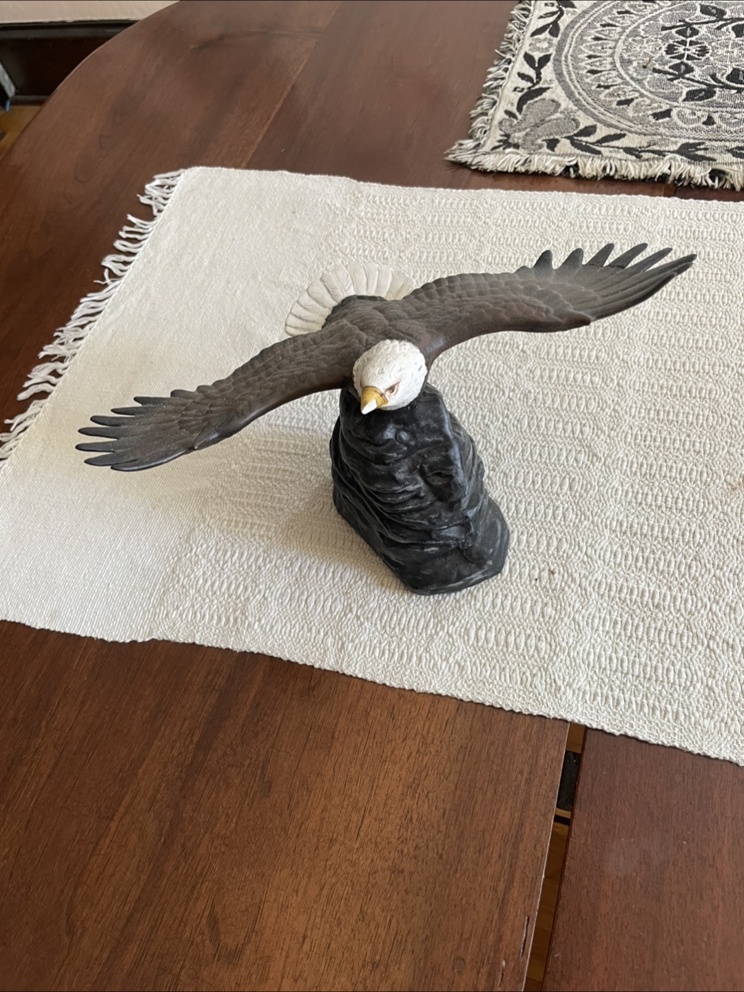 Hand-painted Bald Eagle Figurine - photo 4