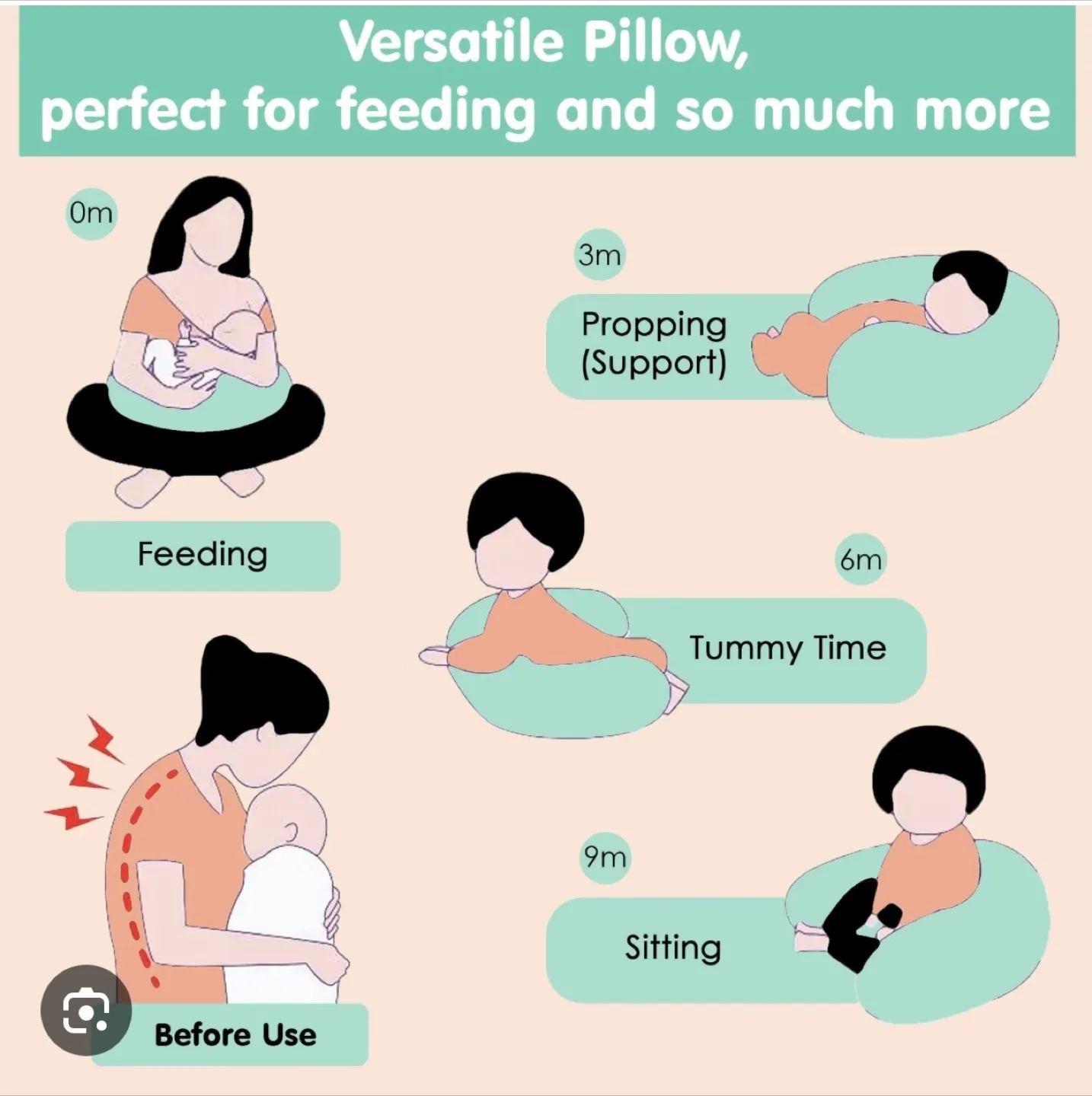 Jolly Jumper Nursing Pillow image indicator(6)