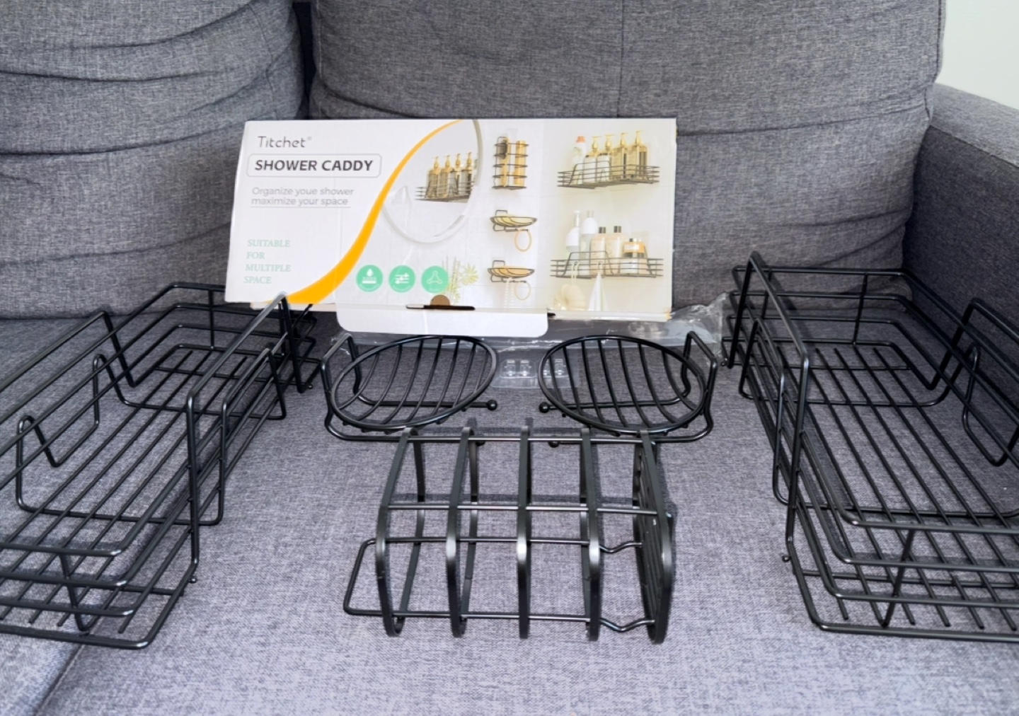 New Shower caddy/ Rack Organizer - 5-Piece Set - photo 2