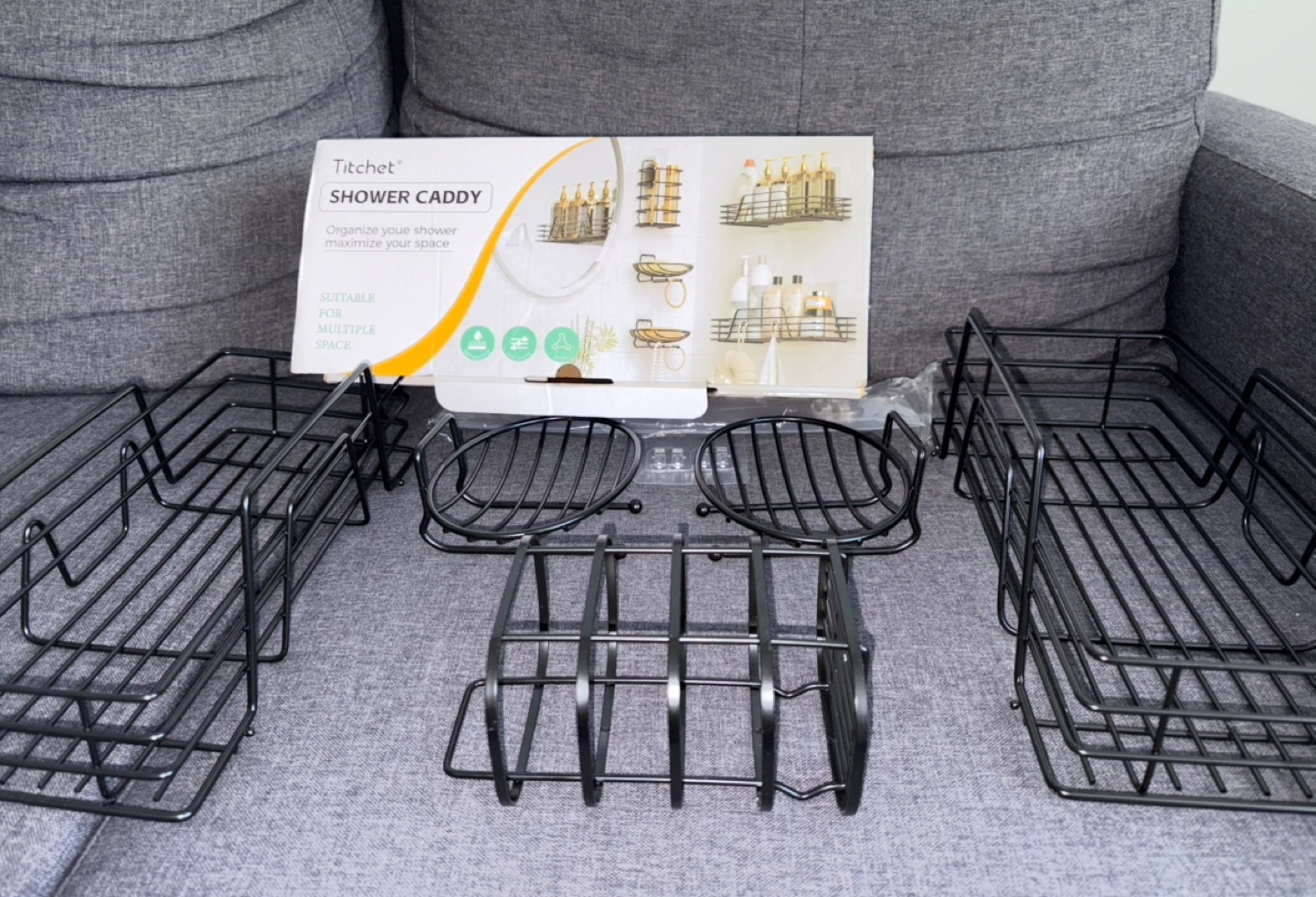 New Shower caddy/ Rack Organizer - 5-Piece Set - photo 5