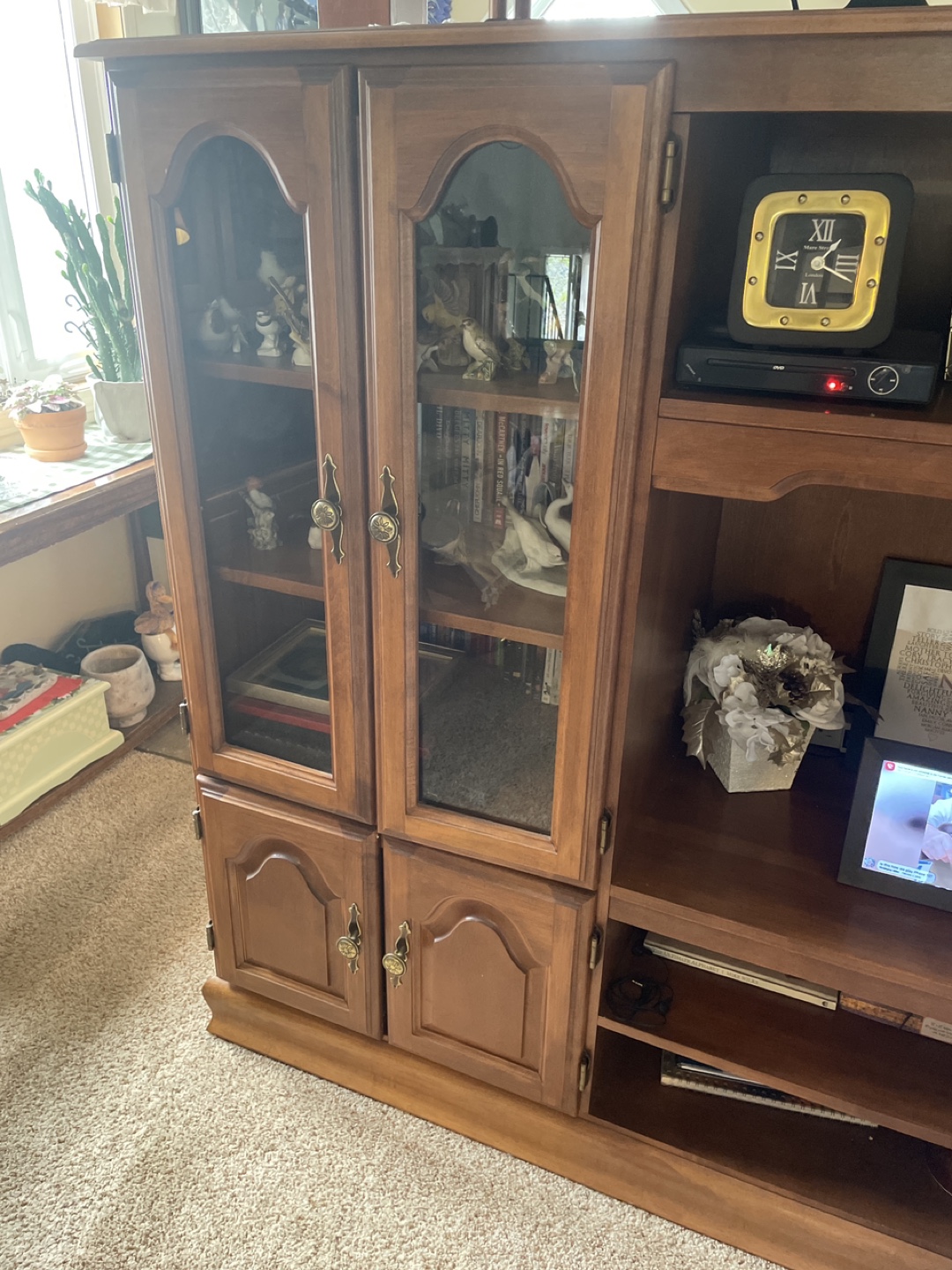 Solid Wood Entertainment Centre - photo 5