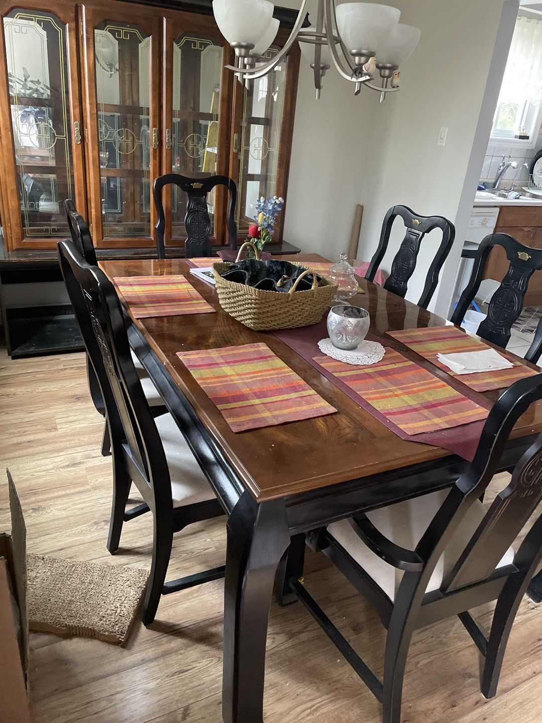 Dining Set - Table and 6 Chairs