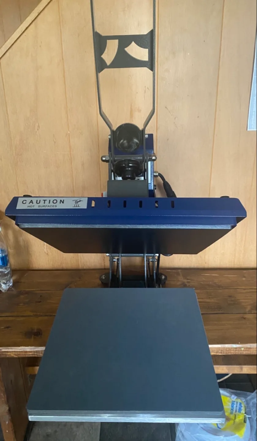 Joto auto release clamshell heat press 15”x15” image indicator(2)