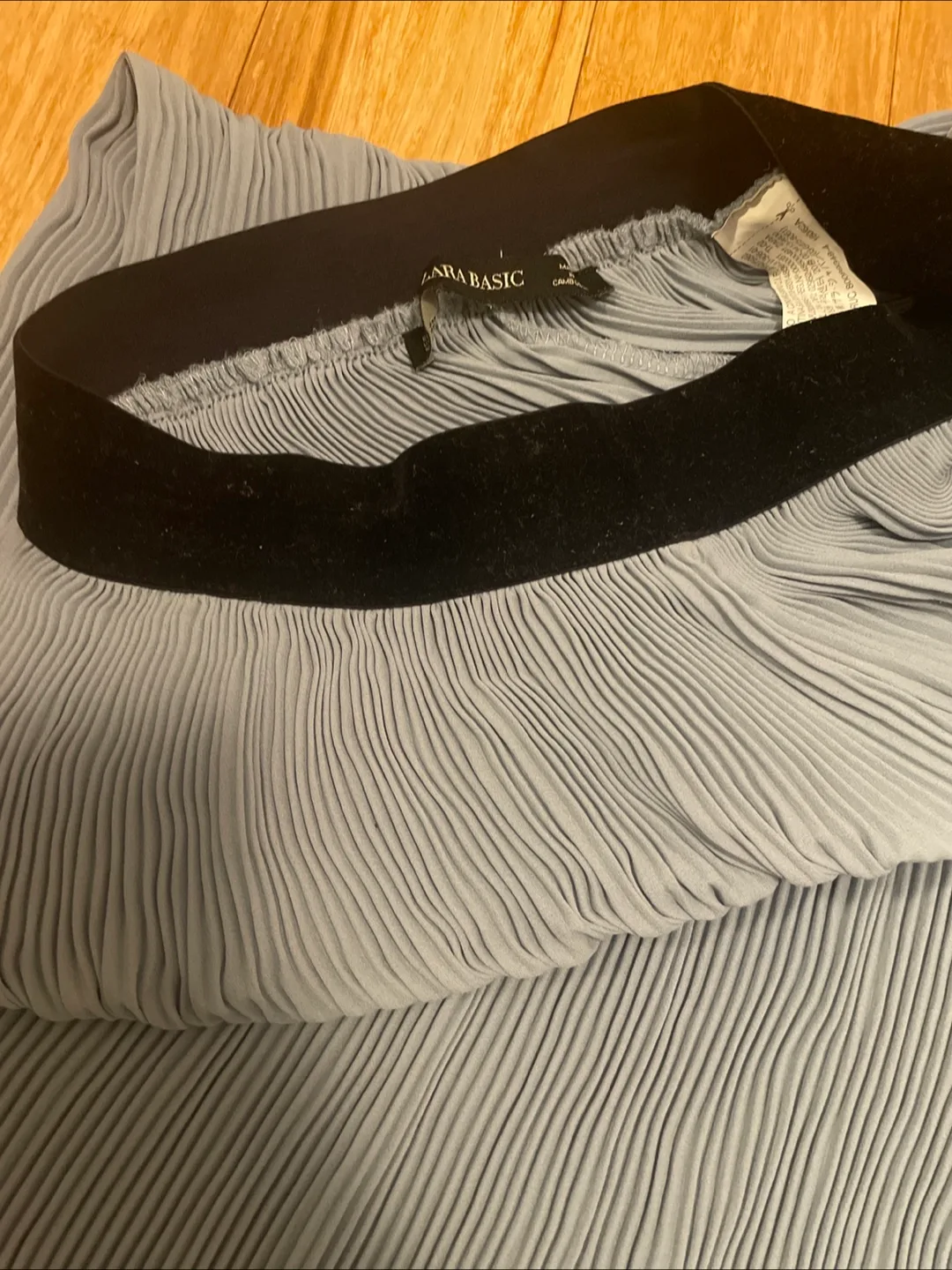 Zara Basic Pleated Culottes image indicator(2)