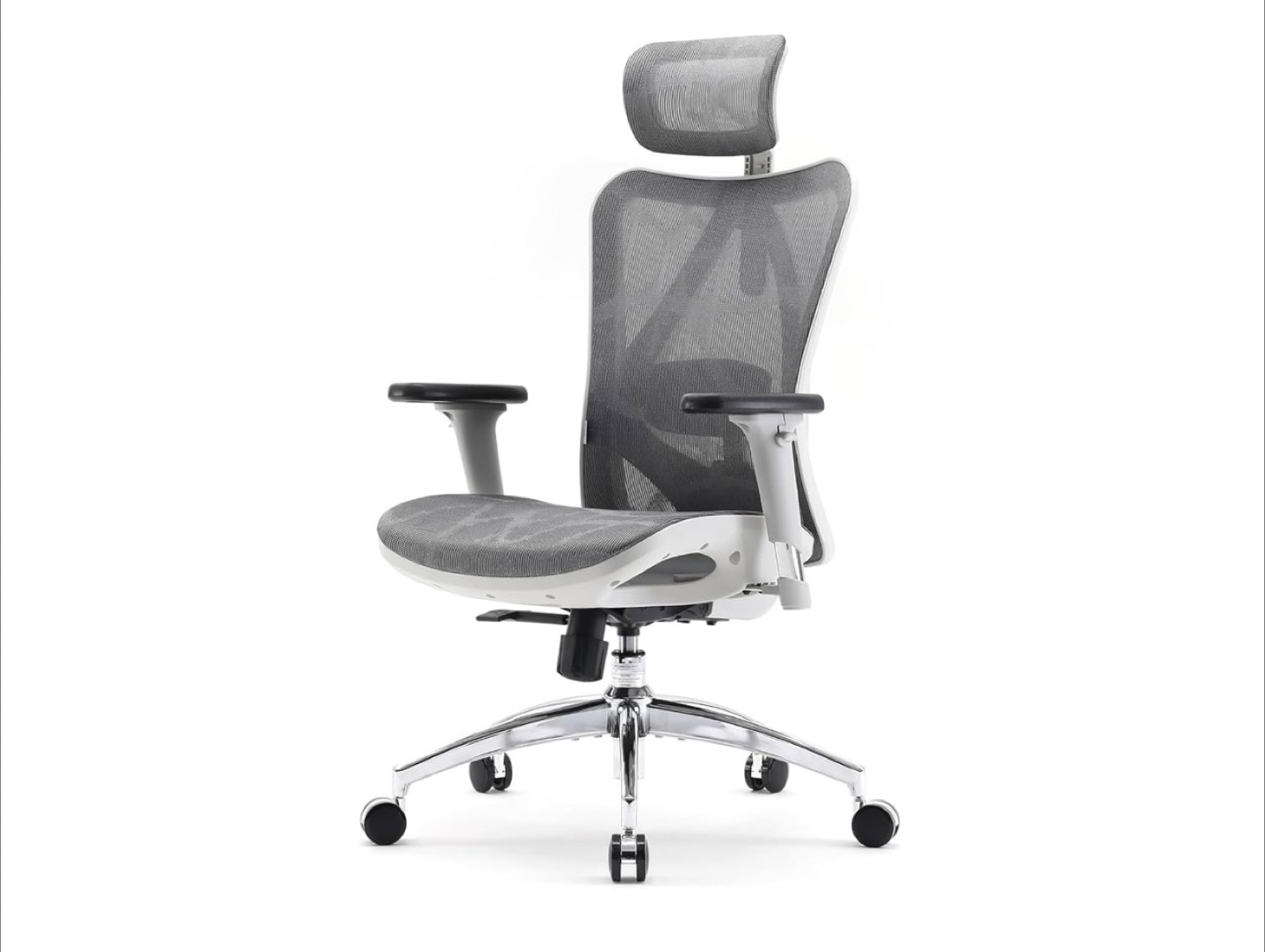 SIHOO Ergonomic Office Chair - White Mesh - photo 4