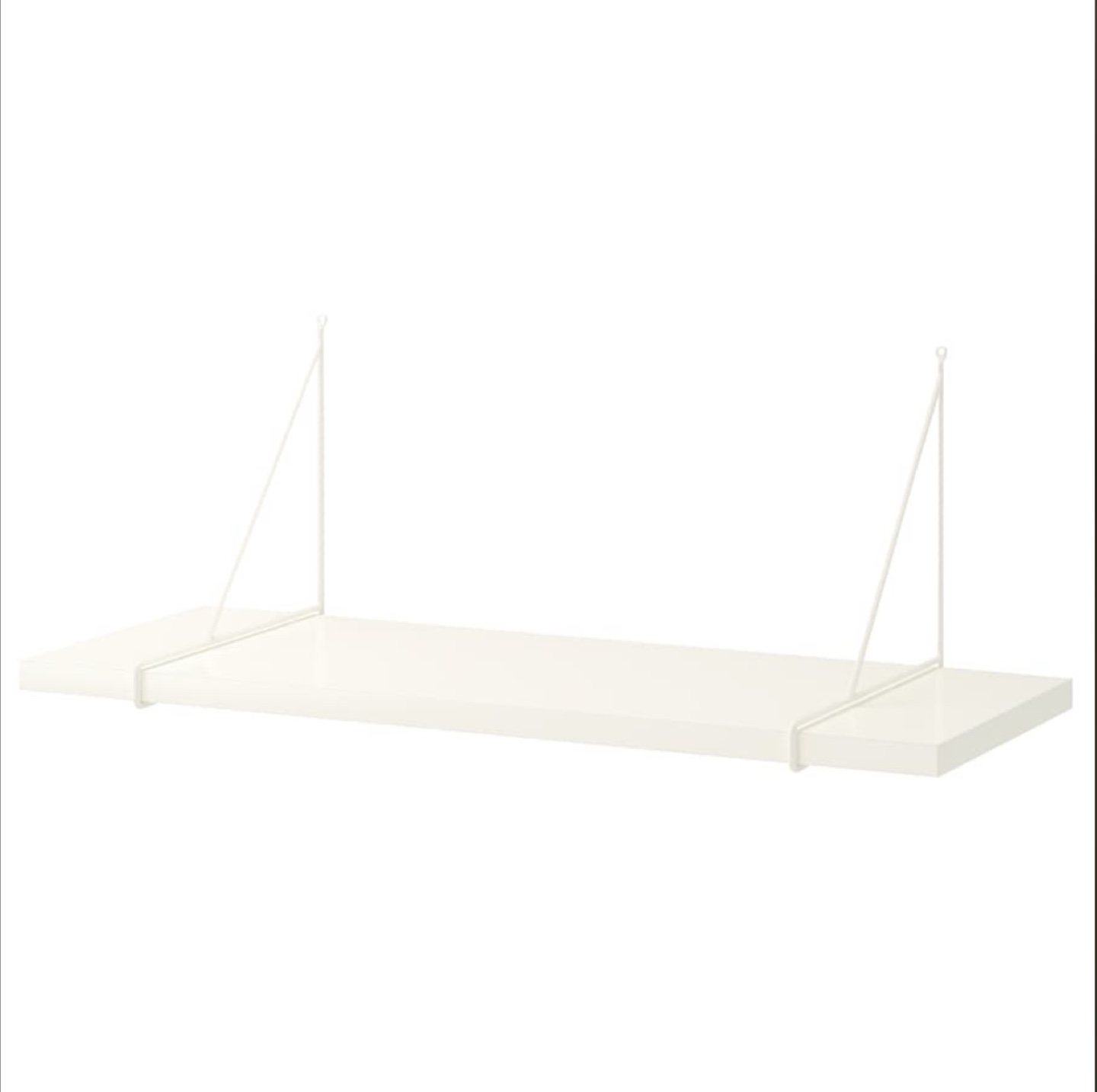 Ikea white wall shelf 80* 30 cm(31 1/2 *11 3/4)