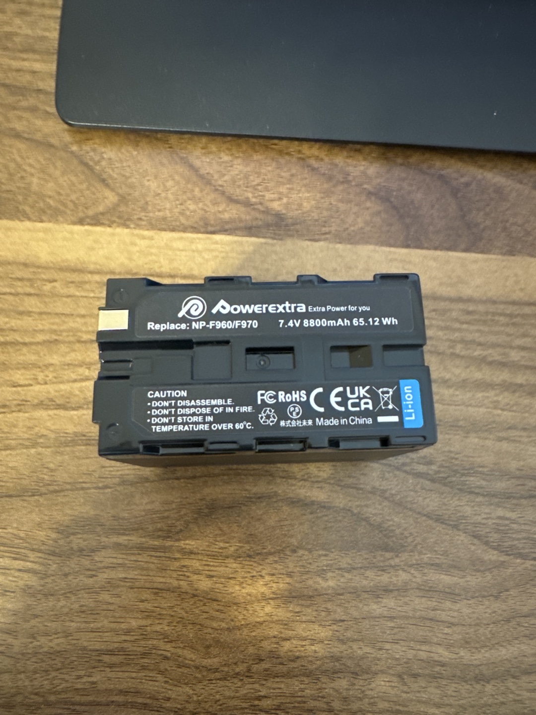 PowerExtra NP-F960/F970 Replacement Battery (2 Pack)
