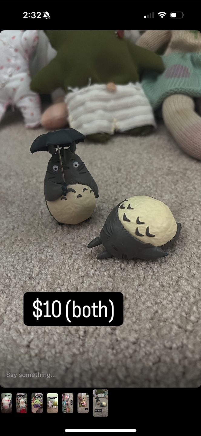 Ghibli Totoro Figurines