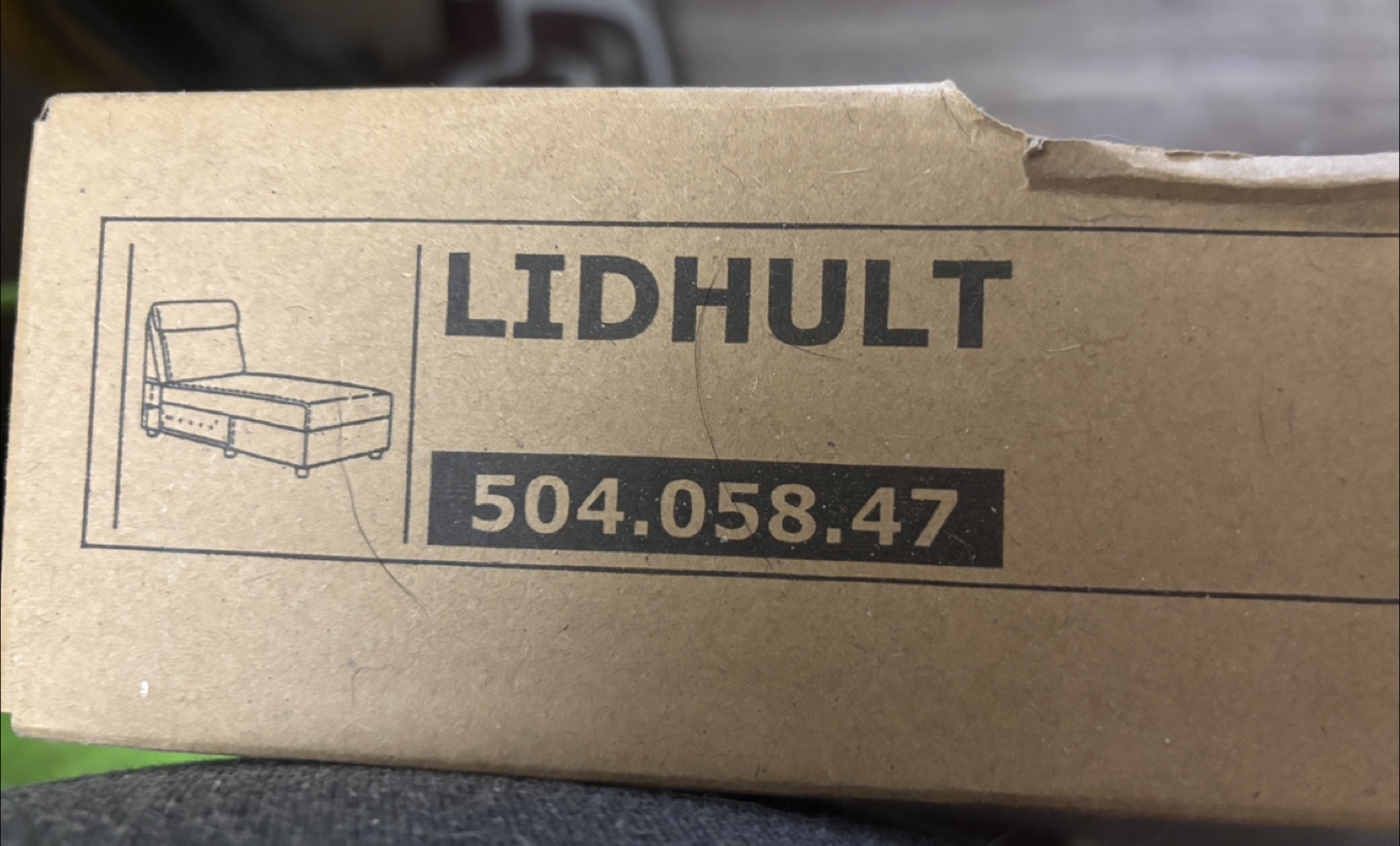 IKEA LIDHULT Cosy Cosette Cover - Grey - Sealed - photo 2