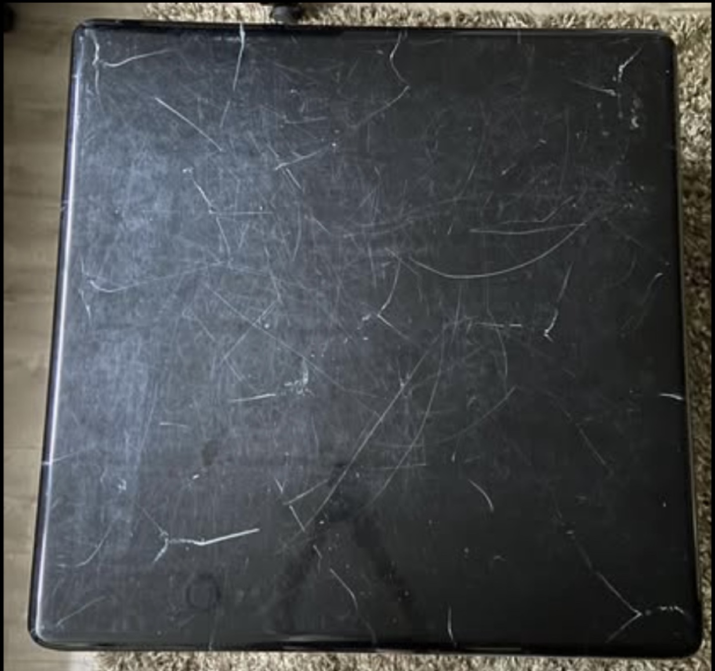 Black Marble Coffee Table - photo 4