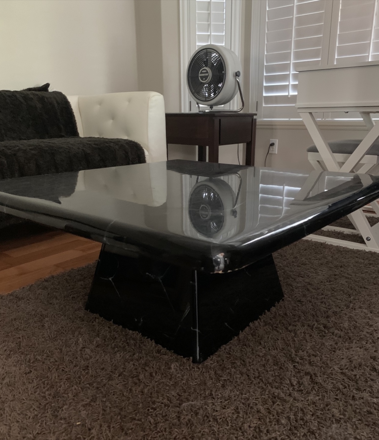 Black Marble Coffee Table