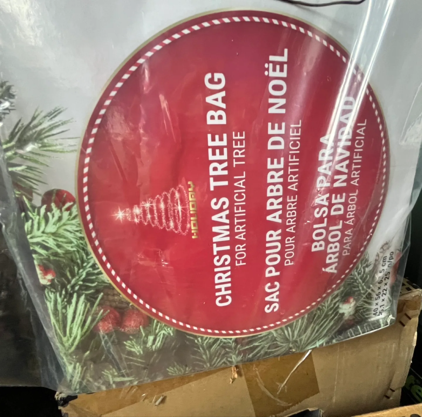 NEW Holiday Time Christmas Tree Storage Bag image indicator(2)