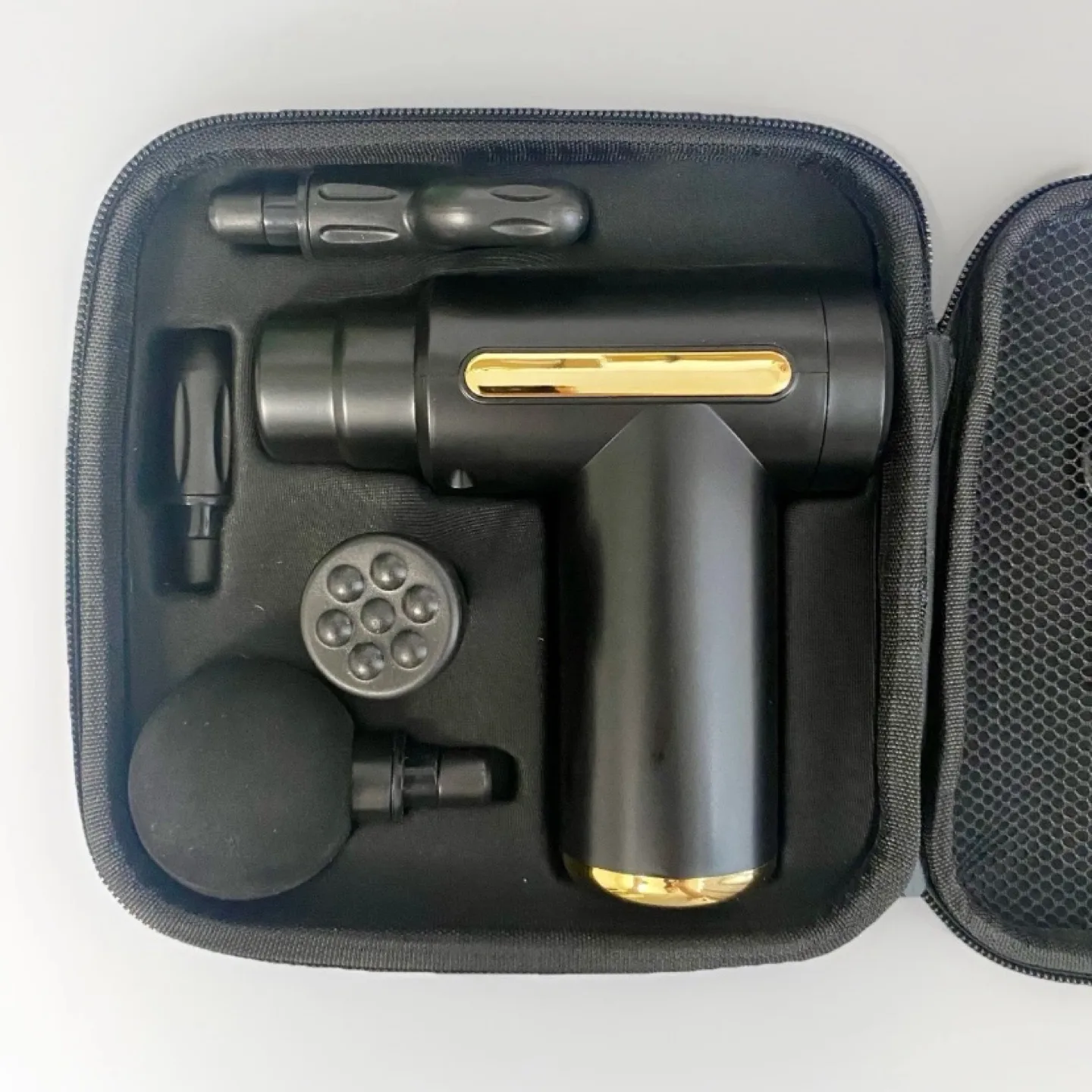 Portable Cordless Muscle Massage Gun image indicator(2)