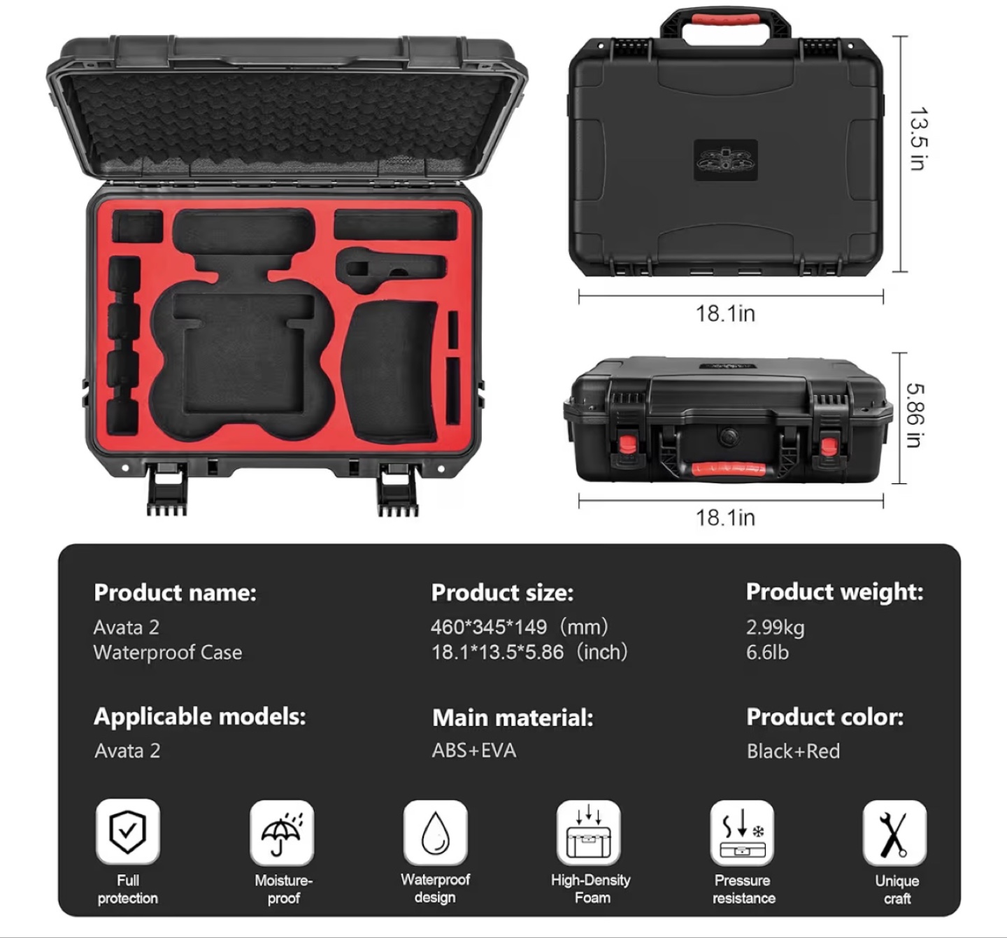 STARTRC DJI Avata 2 Case - photo 3