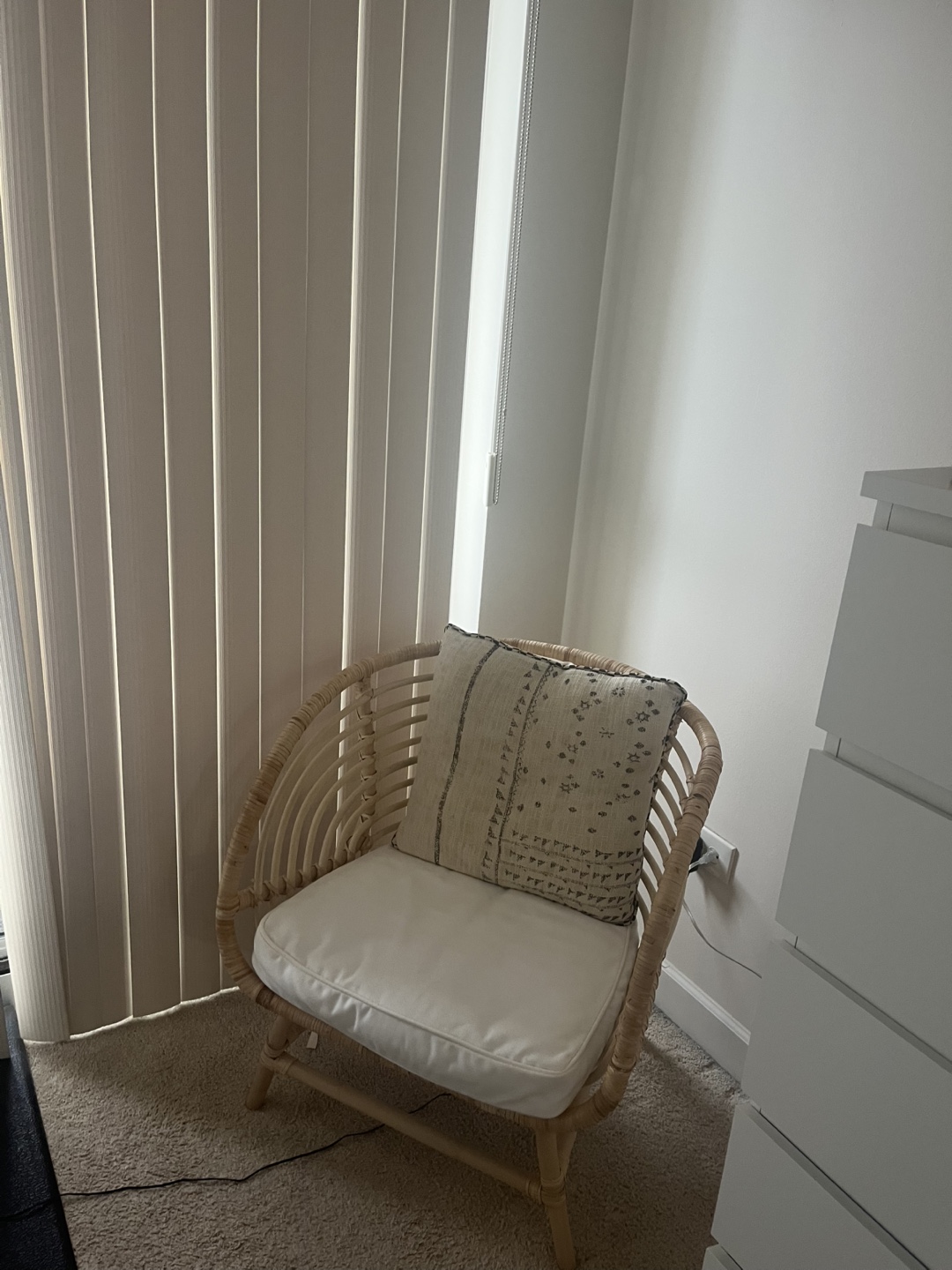 Rattan Accent Chair with Cushion - photo 2
