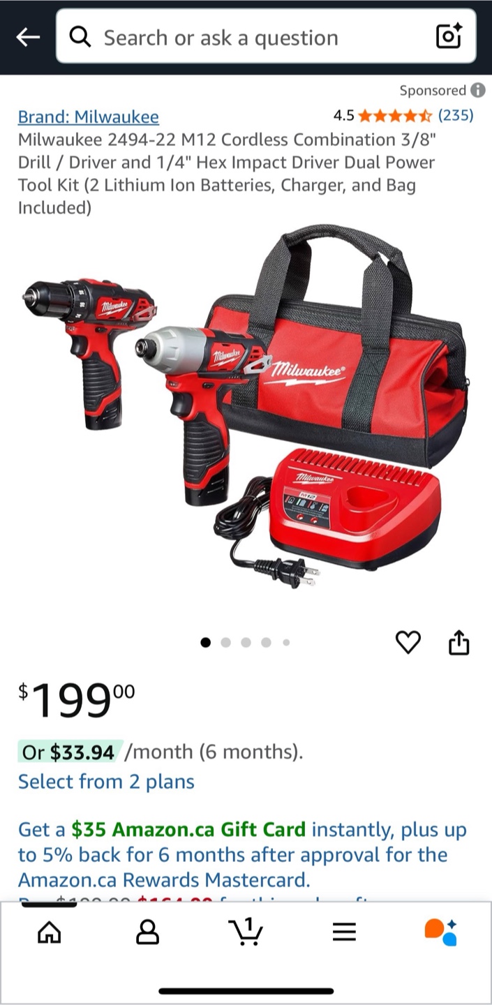 Milwaukee 2494-22 M12 Cordless Combo Kit - photo 4