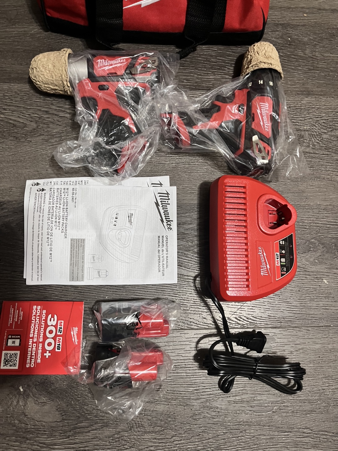 Milwaukee 2494-22 M12 Cordless Combo Kit