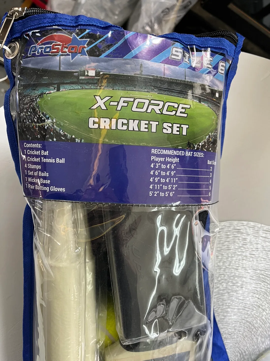 ProStar X-Force Size 6 Cricket Set image indicator(5)
