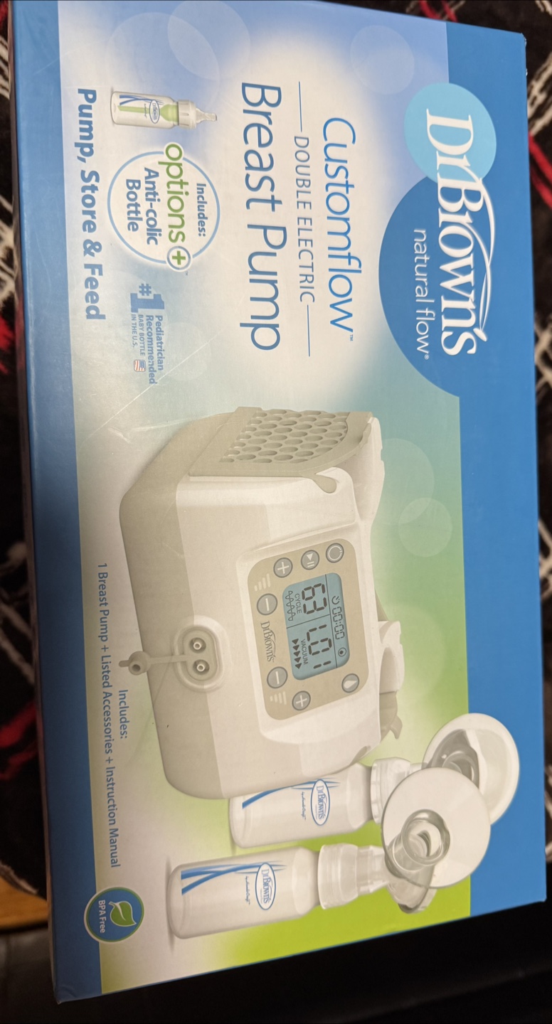Dr Brown's Customflow Double Electric Breast Pump - photo 2