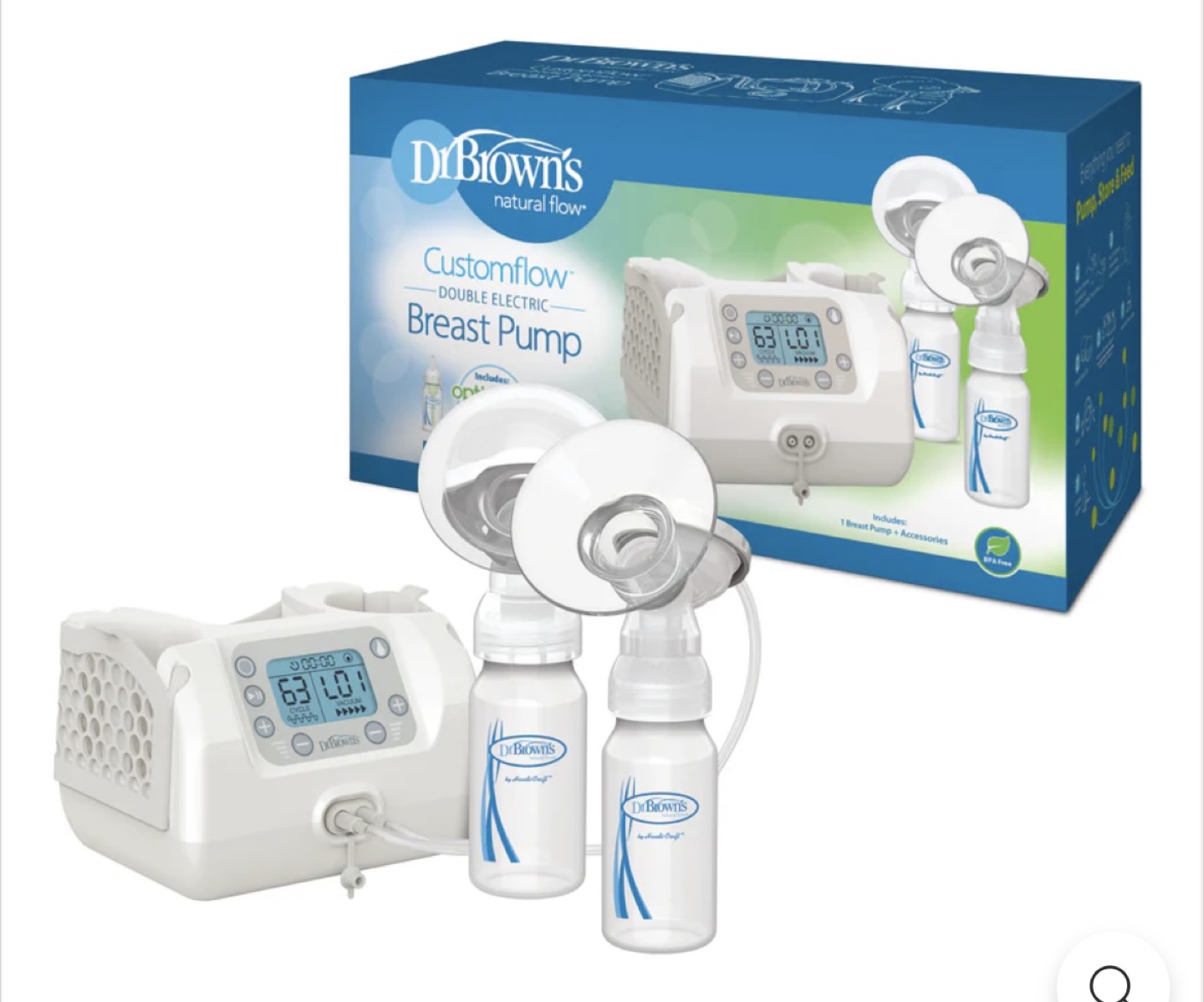 Dr Brown's Customflow Double Electric Breast Pump