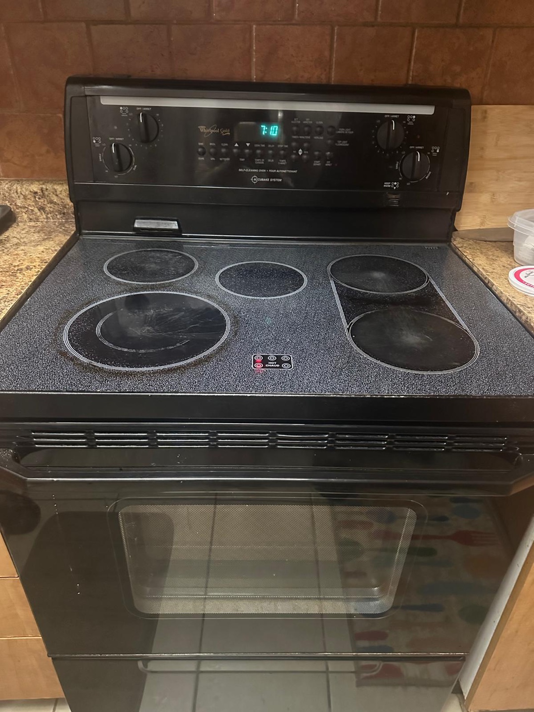 Whirlpool top glass stove - photo 4