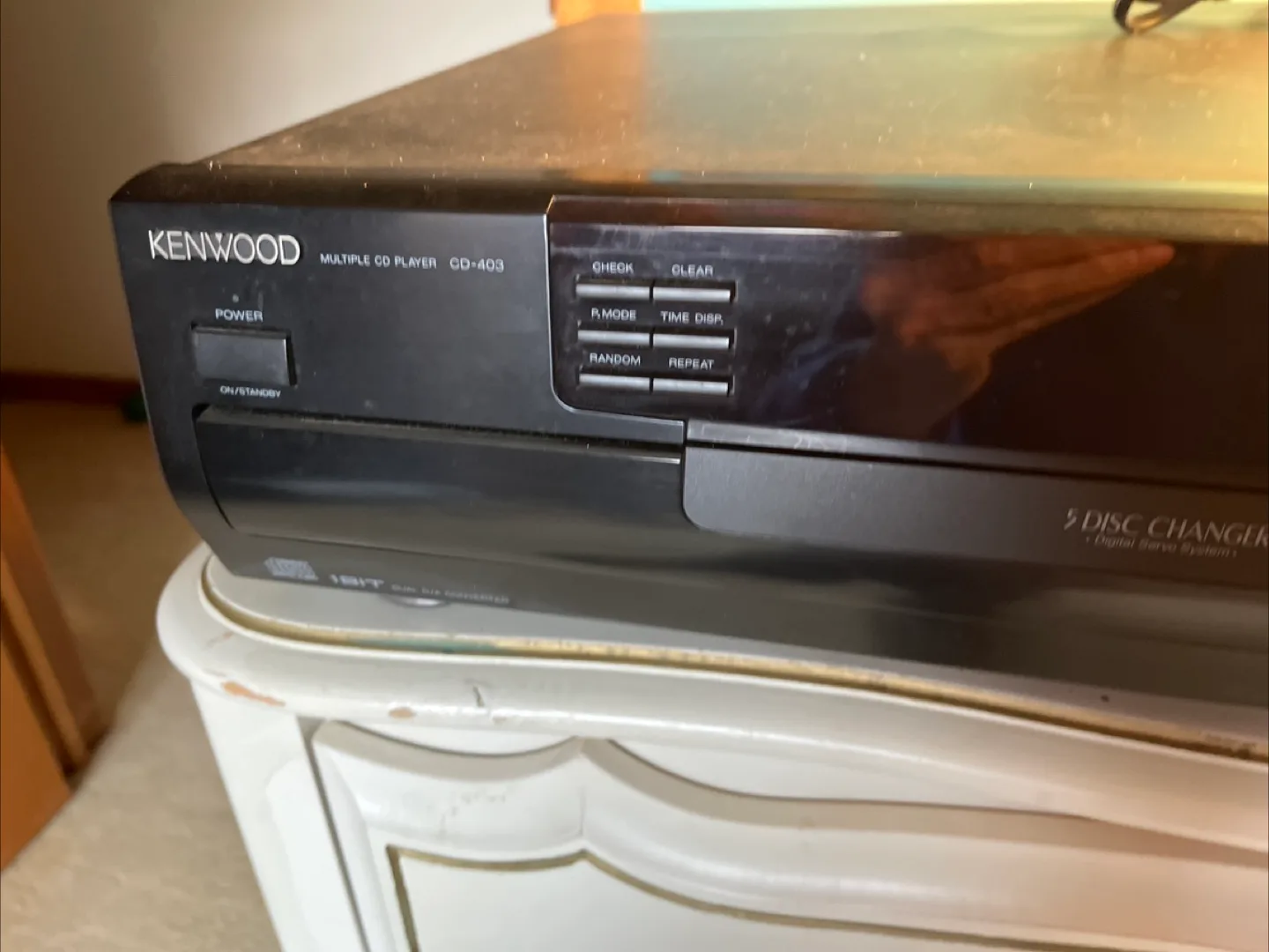 Kenwood multi CD player / 5 discs image indicator(2)