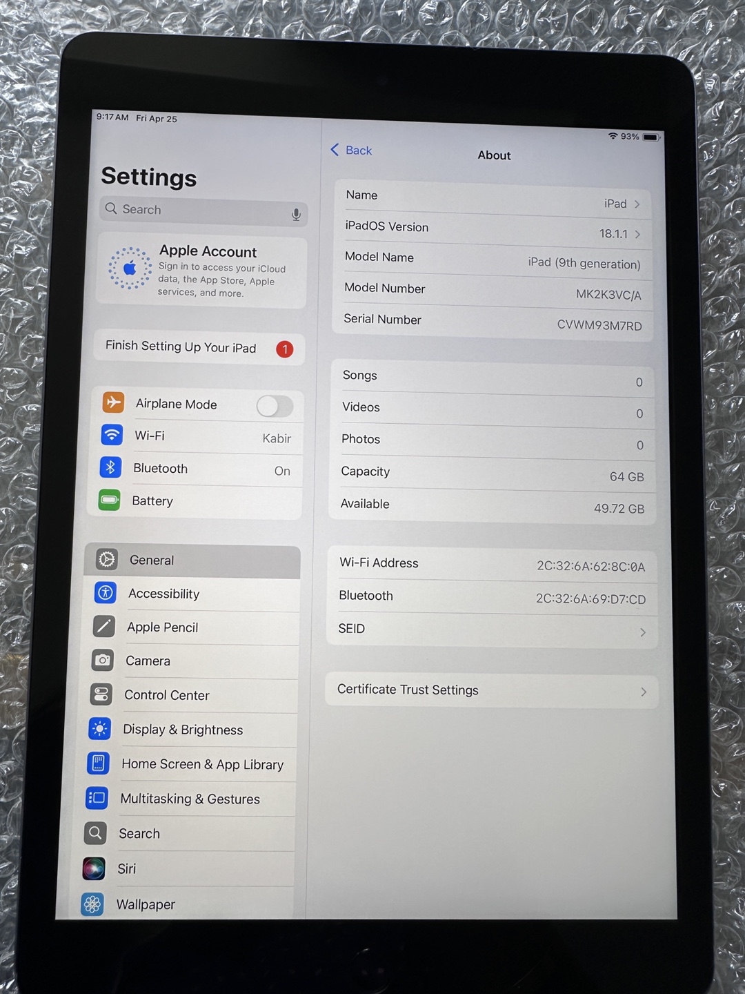 Apple iPad 9th generation - photo 4