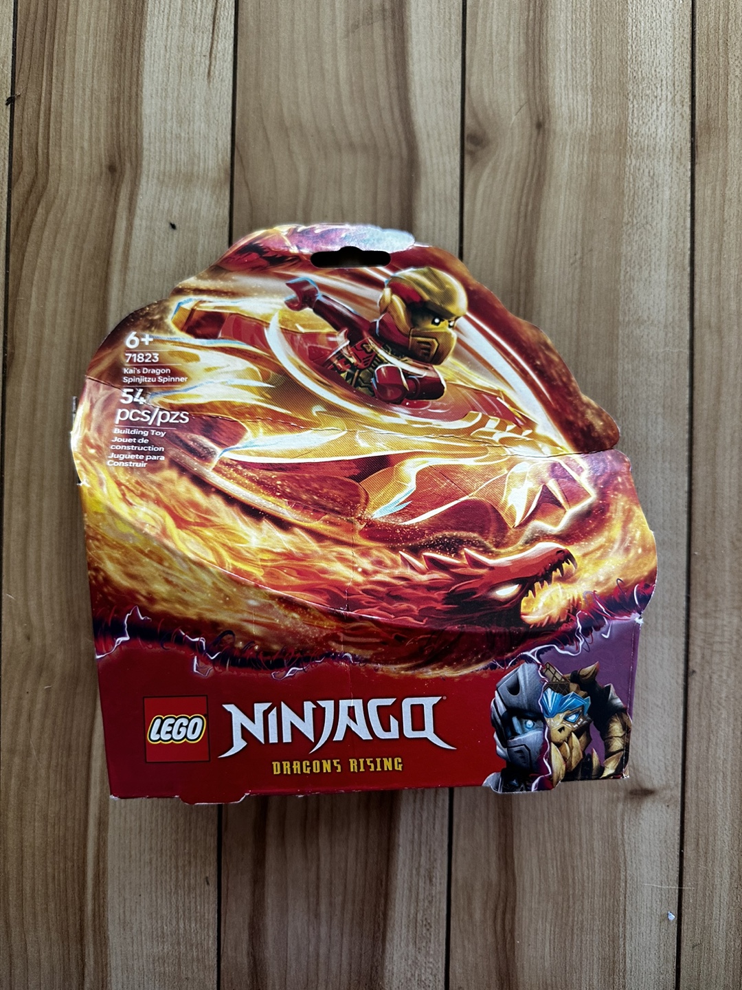 LEGO NINJAGO Dragons Rising Kai's Fire Spinner 71823