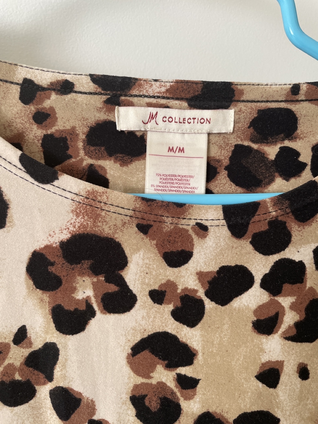 Like new Leopard Print Blouse - Size M/M - photo 2