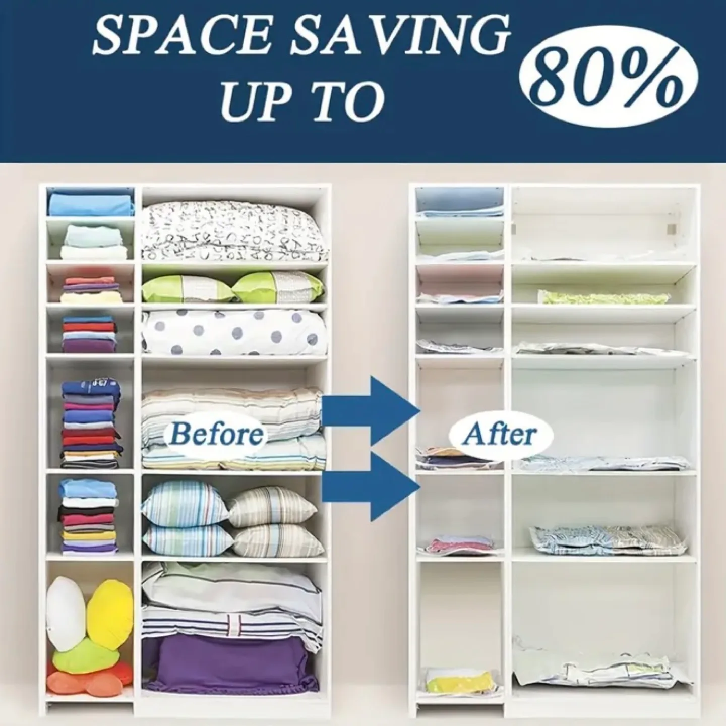 3 XXL Vacuum Storage Bags image indicator(2)