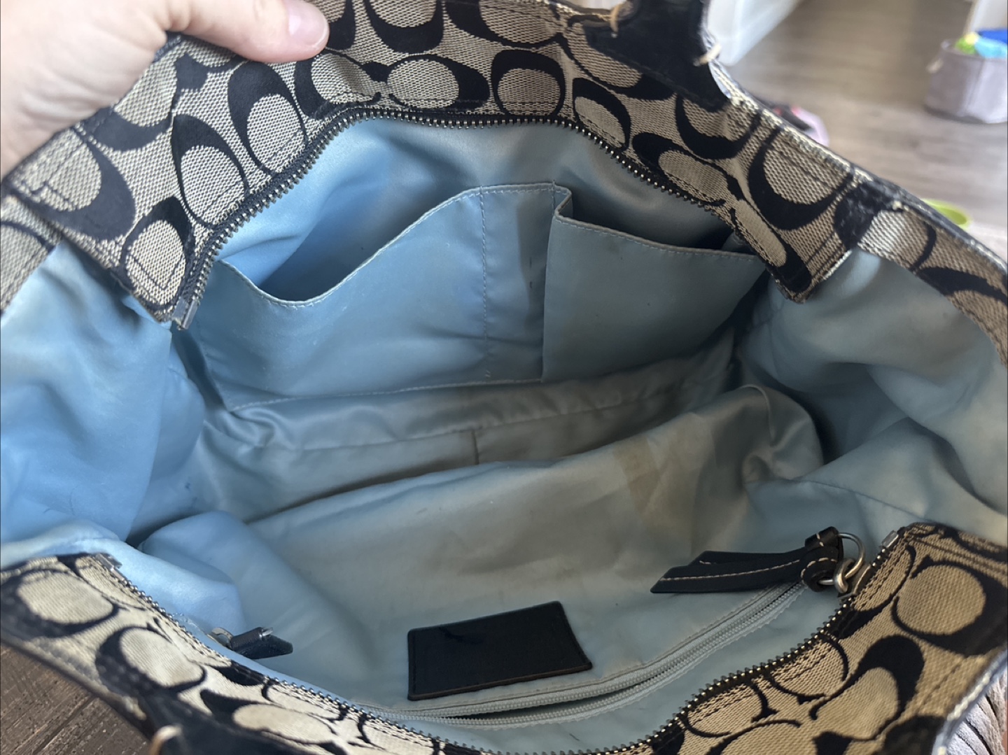 Coach Signature Tote Bag - photo 3