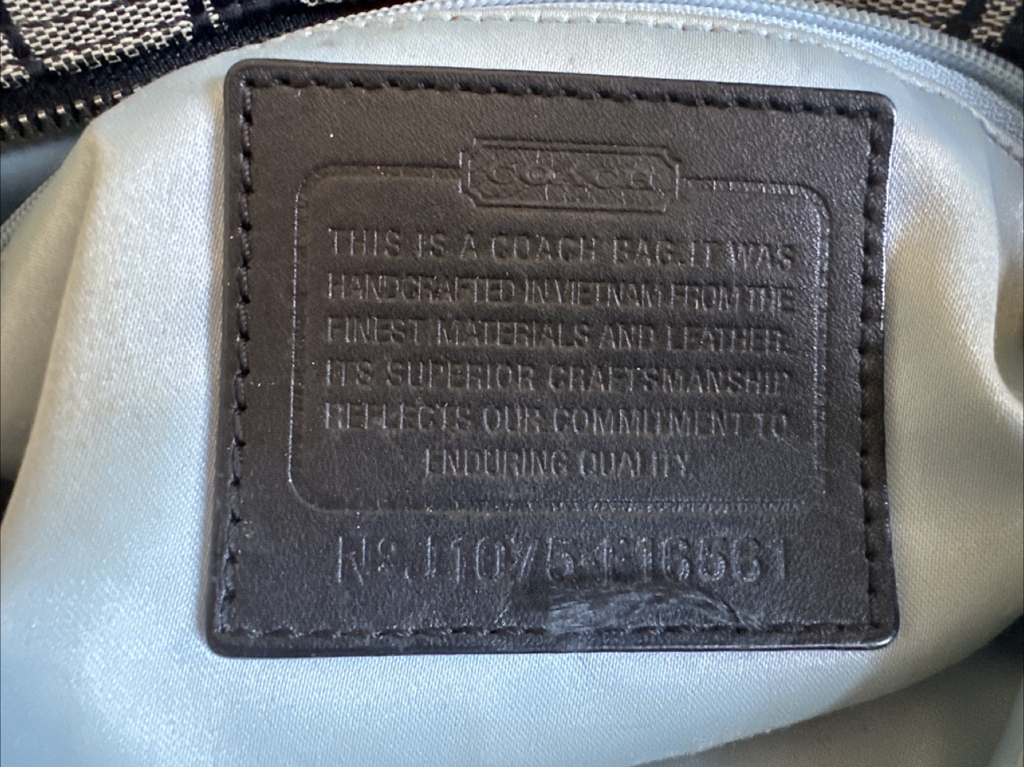 Coach Signature Tote Bag - photo 4