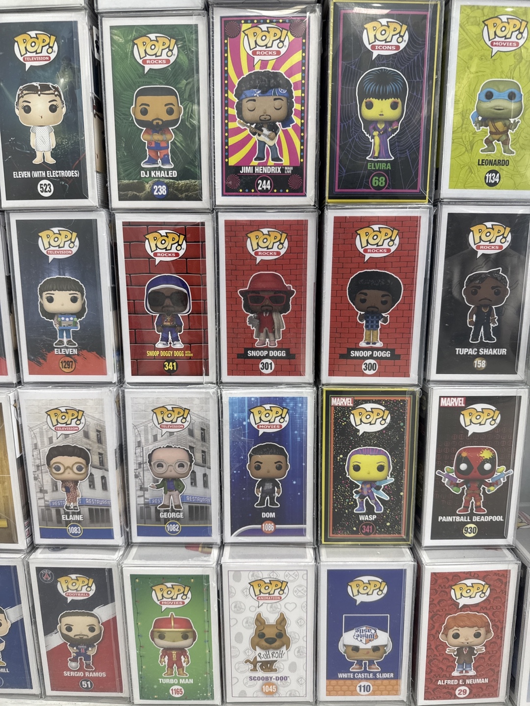 Huge Collection of Funko Pop! Vinyl Figures