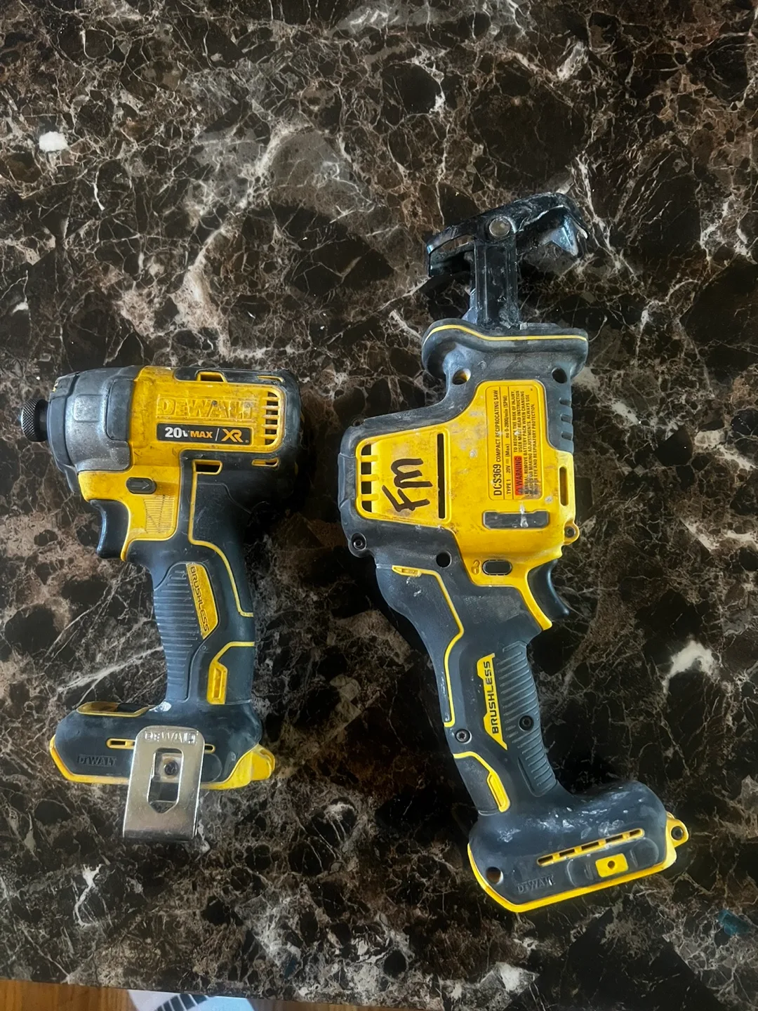 Dewalt 20V Max XR Impact Driver and Reciprocating Saw Combo thumbnail