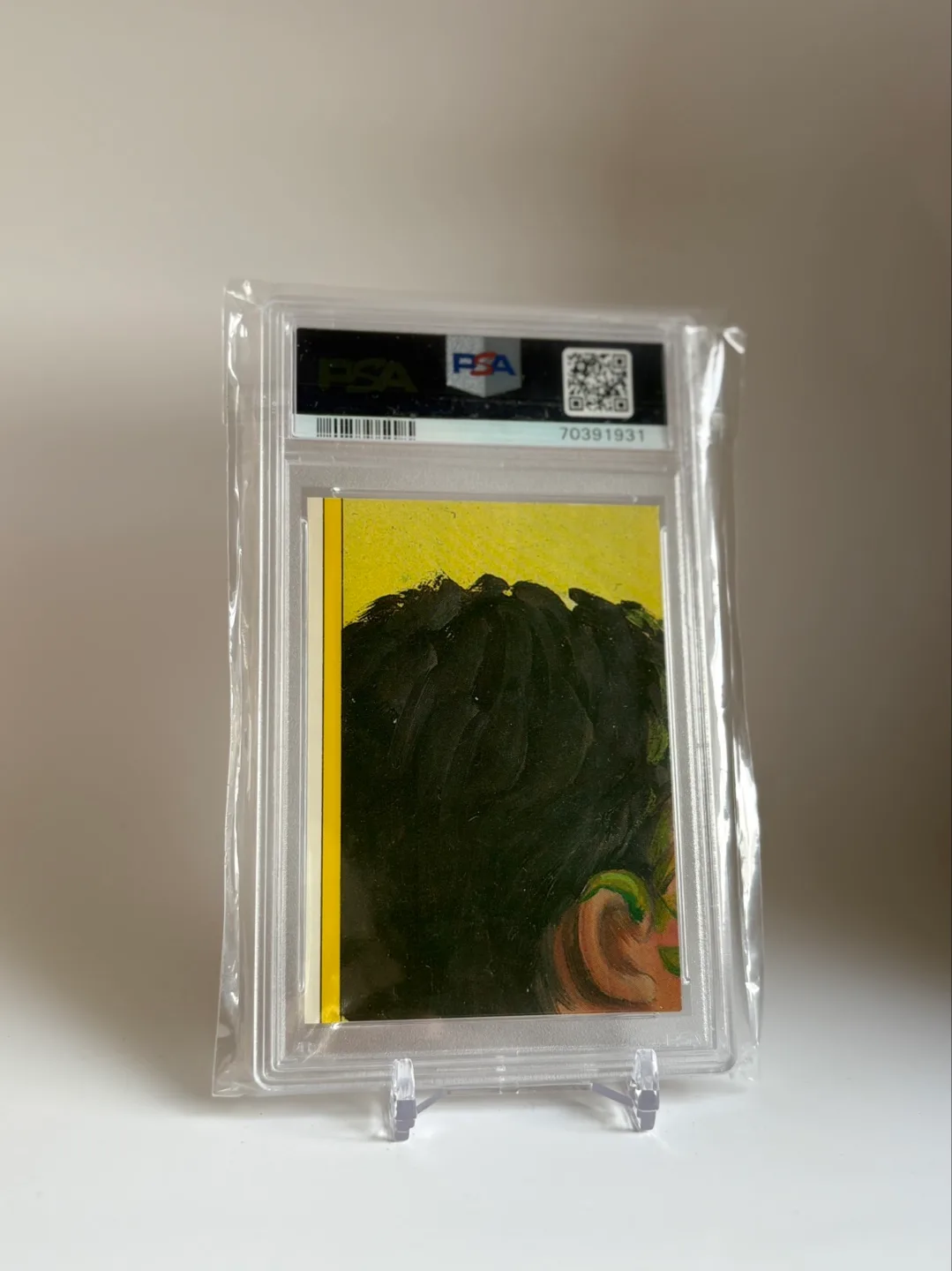 1987 Garbage Pail Kids #44b Fritzie Zits PSA Graded Card image indicator(2)