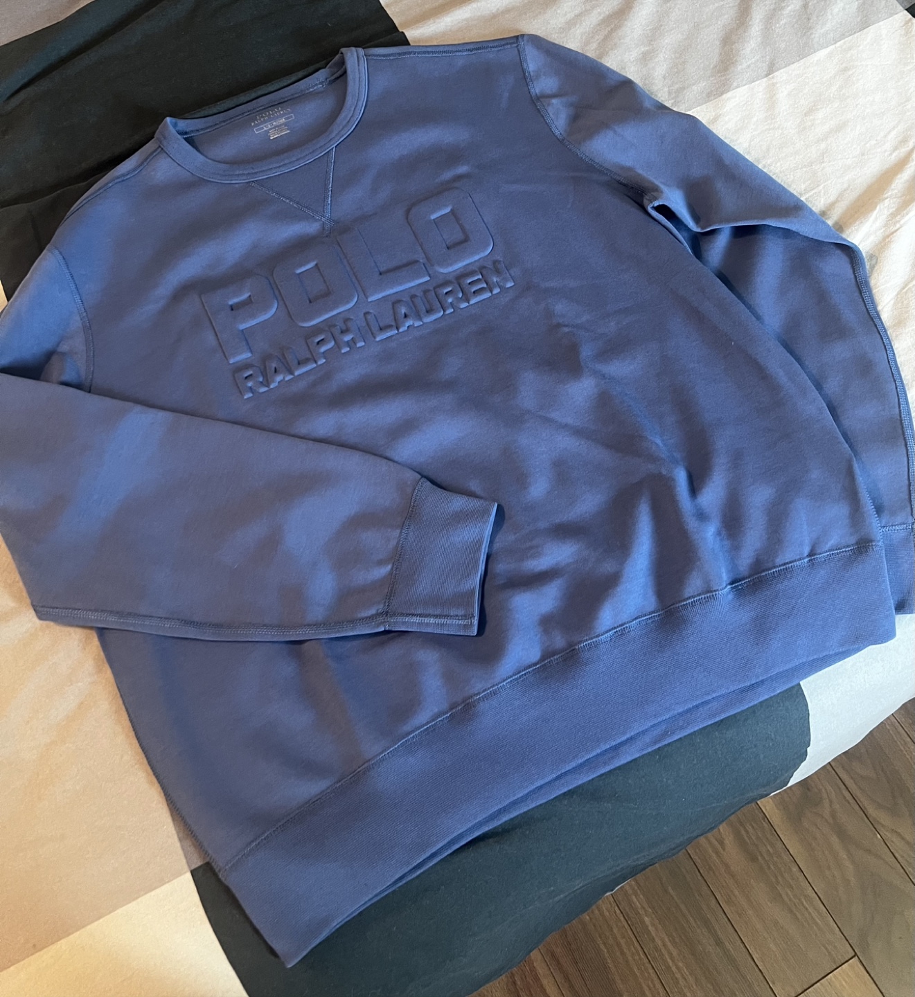 Polo Ralph Lauren Men's Embossed Logo Sweatshirt - Size Large