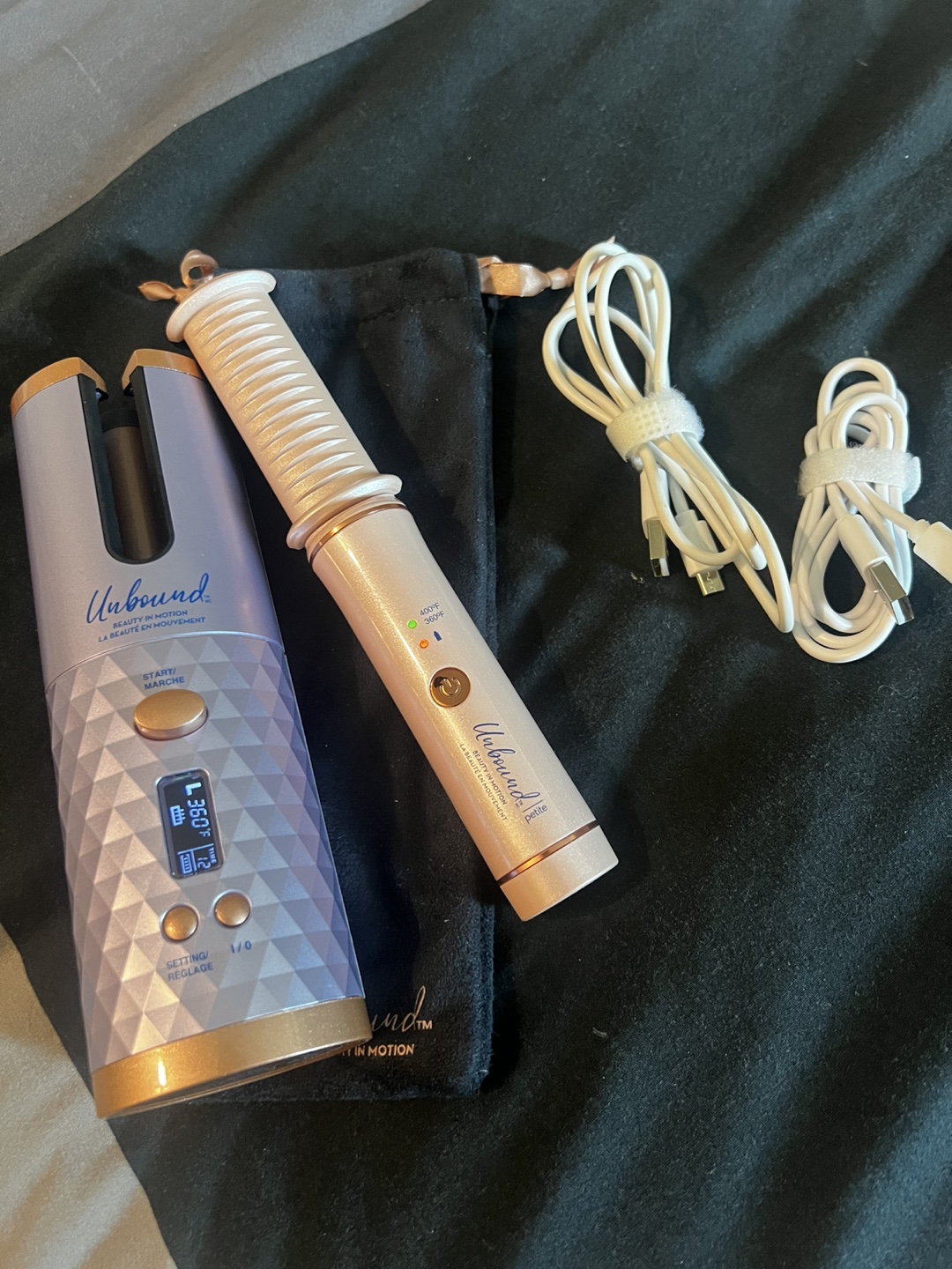 Unbound Petite Cordless Automatic Hair Curler