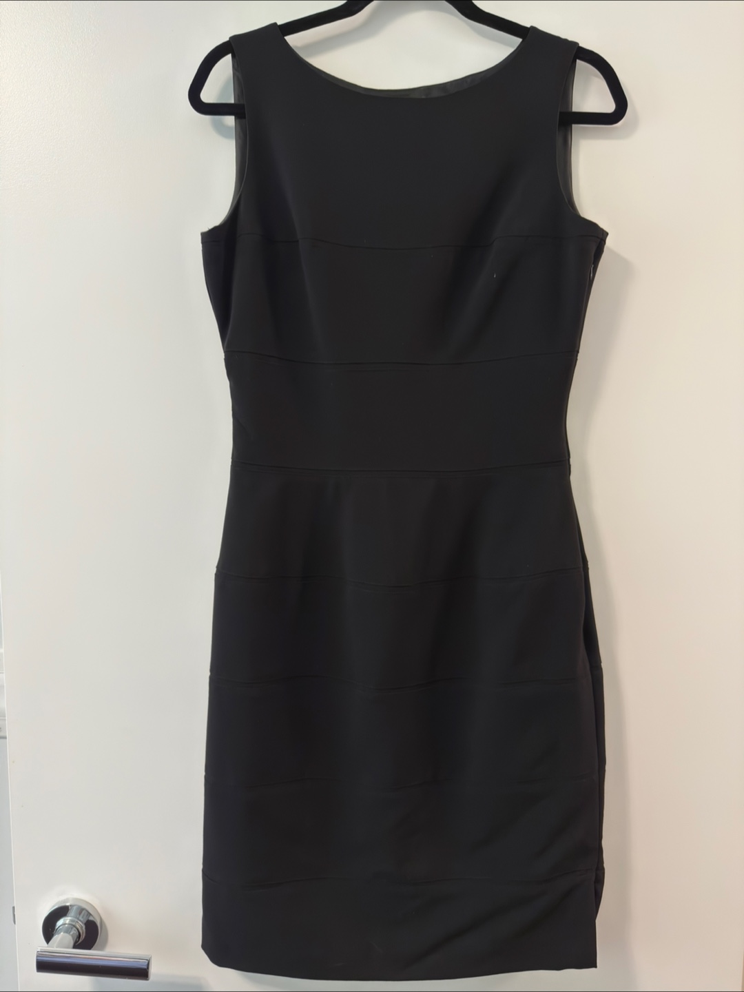 Calvin Klein Black Bandage Dress Size 6