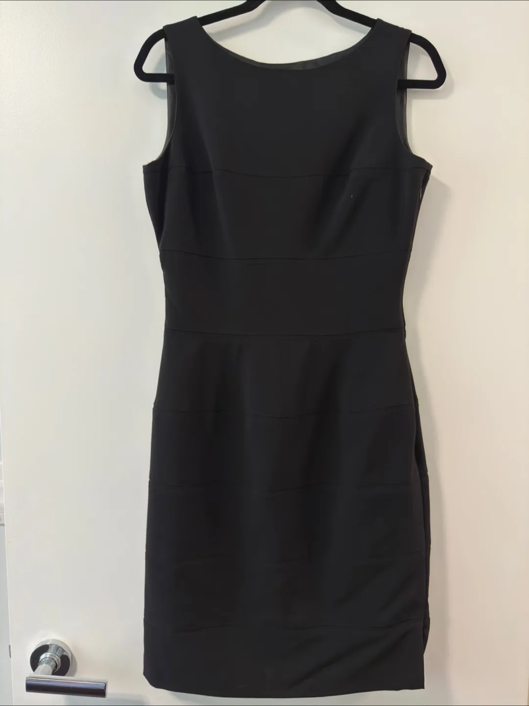 Calvin Klein Black Bandage Dress Size 6 thumbnail