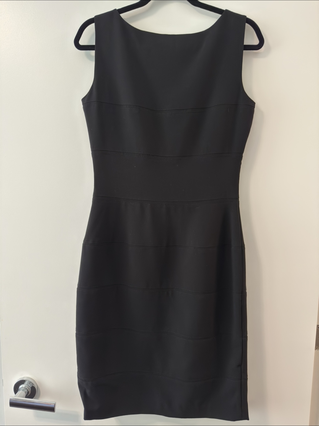 Calvin Klein Black Bandage Dress Size 6 - photo 4