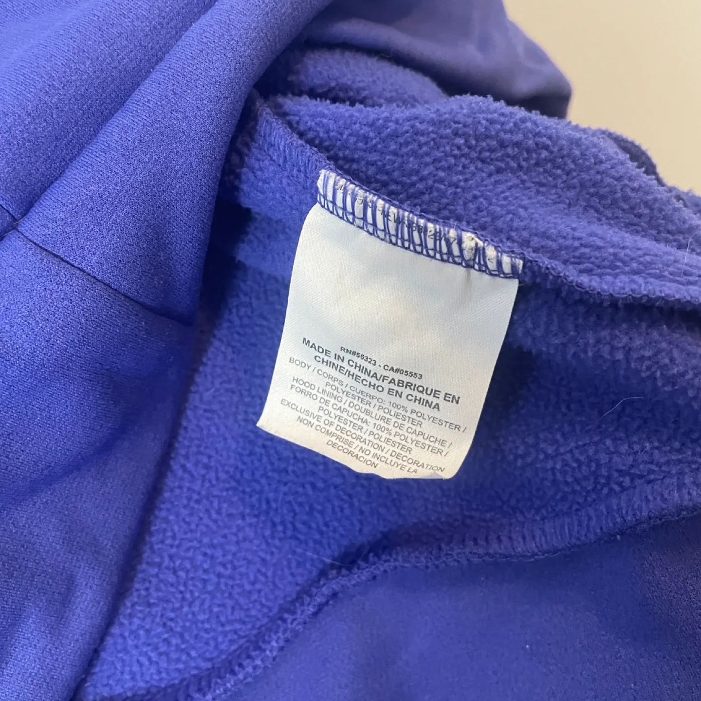 Nike Kids Purple Just Do It Hoodie Size XL image indicator(5)