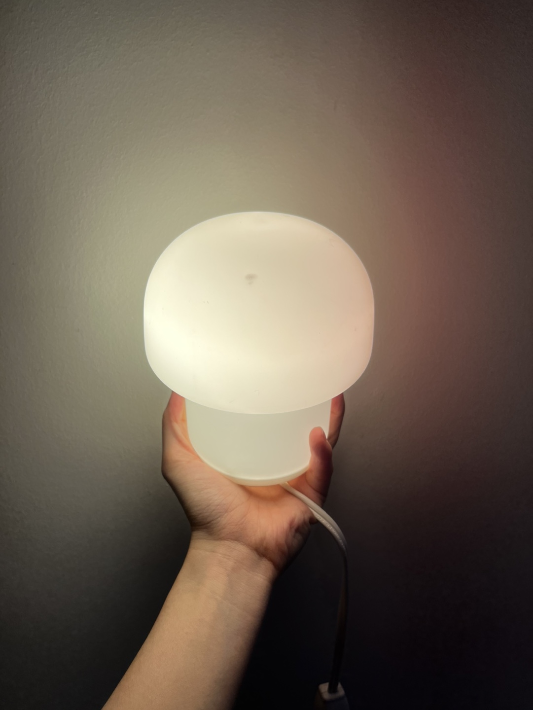 Mushroom Lamp - Table Lamp - White - photo 2