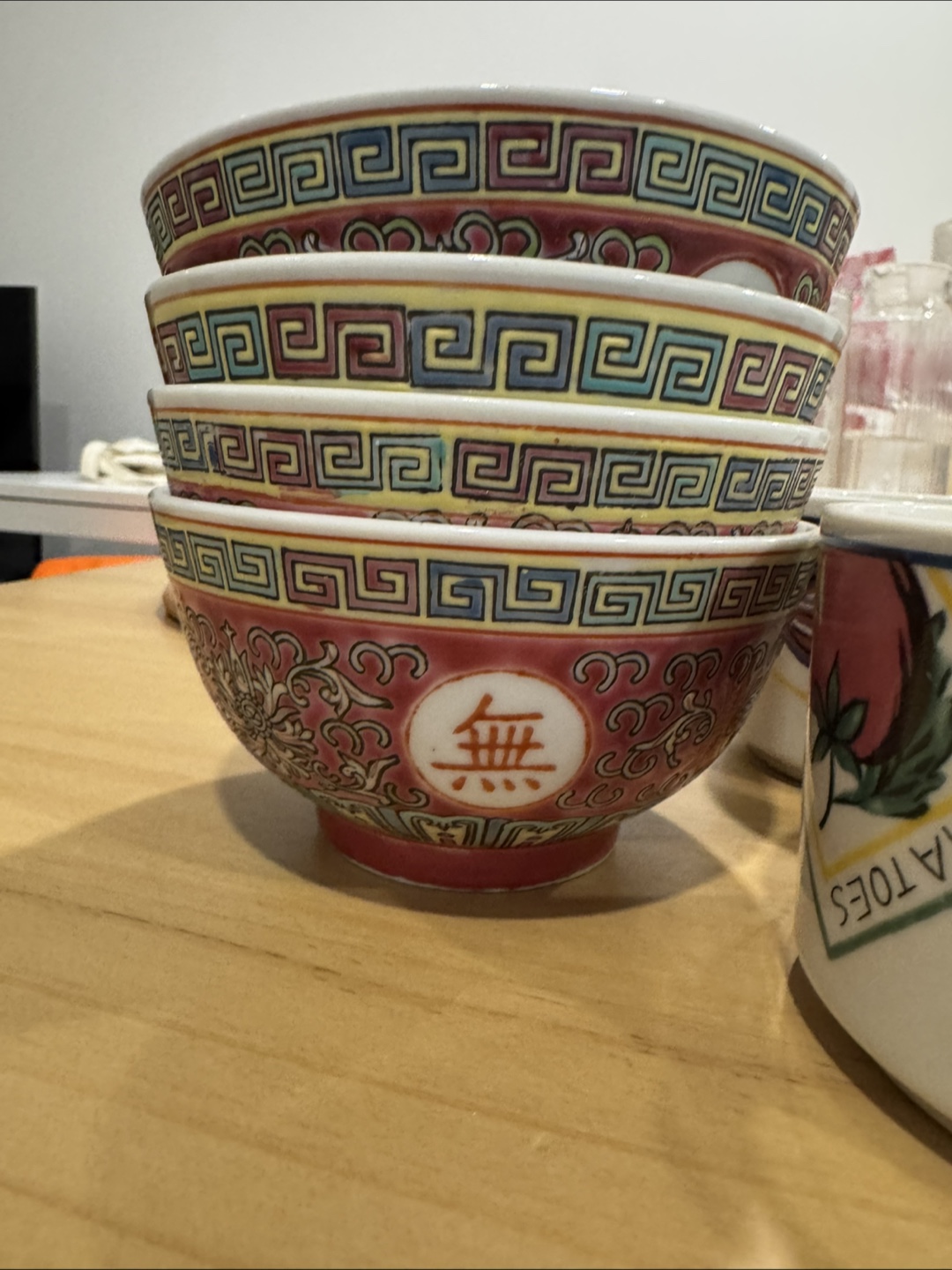 bowls and  mugs