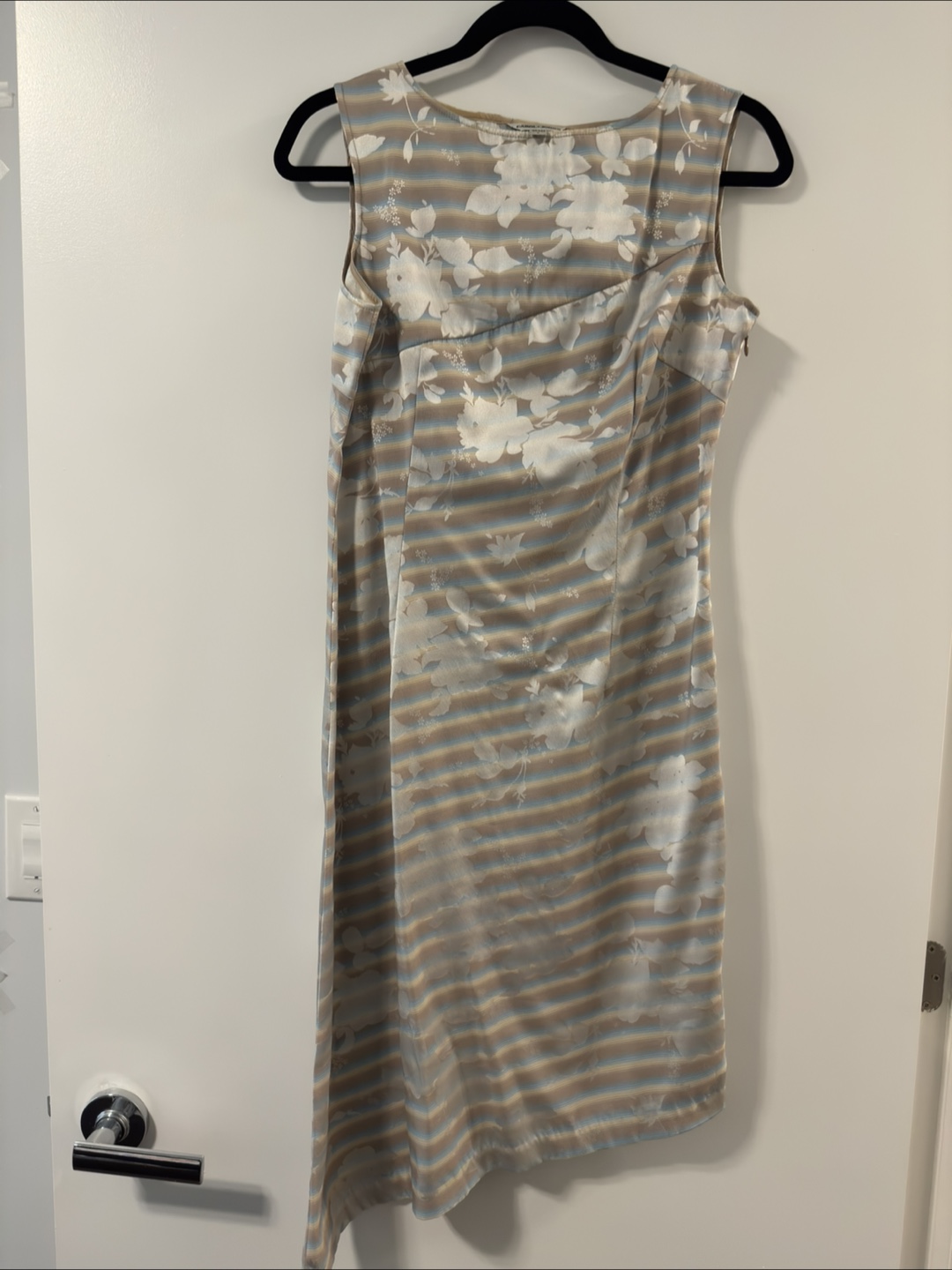 Vintage Carol & John's floral striped dress