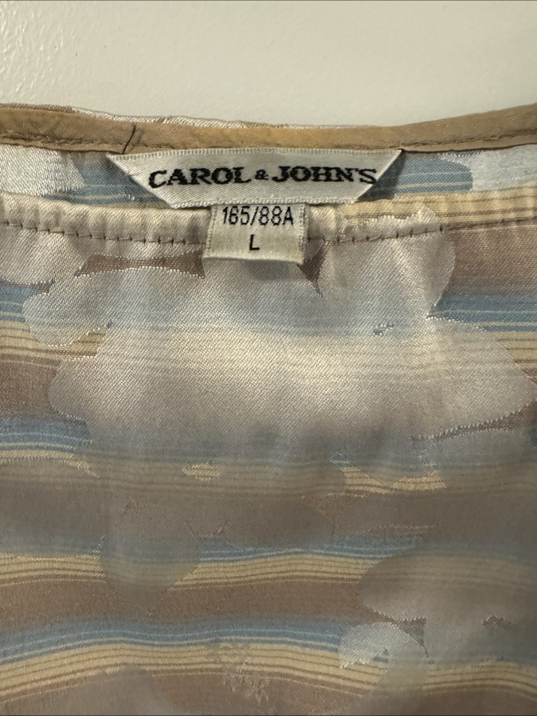 Vintage Carol & John's floral striped dress - photo 2
