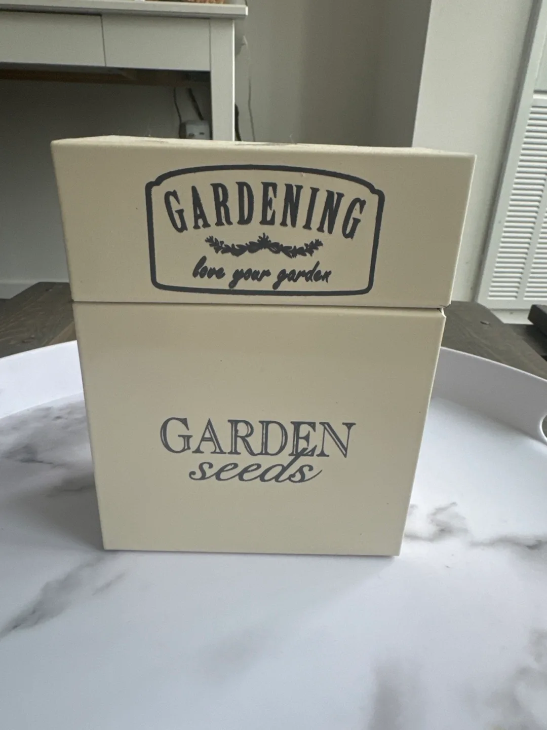 Metal Garden Seed Storage Box with Seeds💚 image indicator(4)