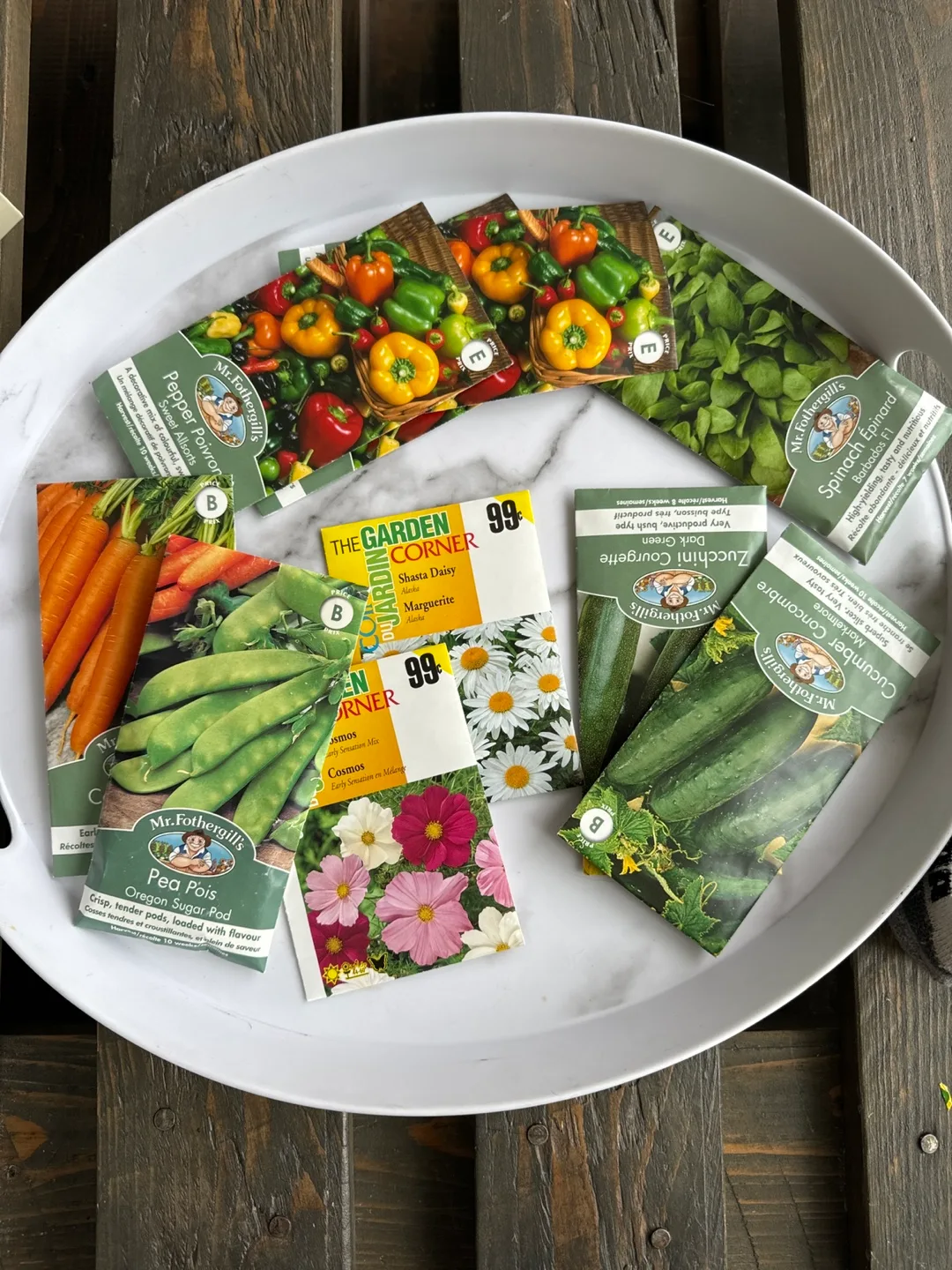 Metal Garden Seed Storage Box with Seeds💚 image indicator(3)